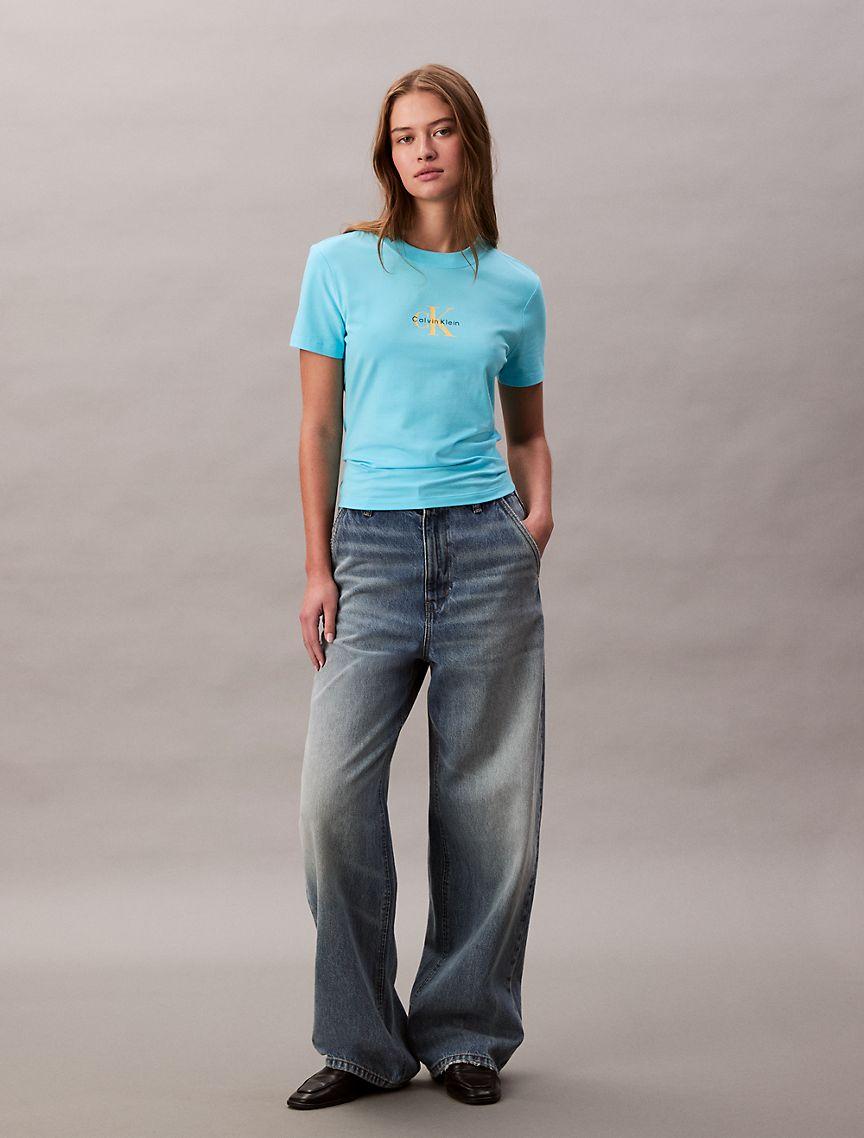 Monogram Logo Slim T-Shirt Product Image