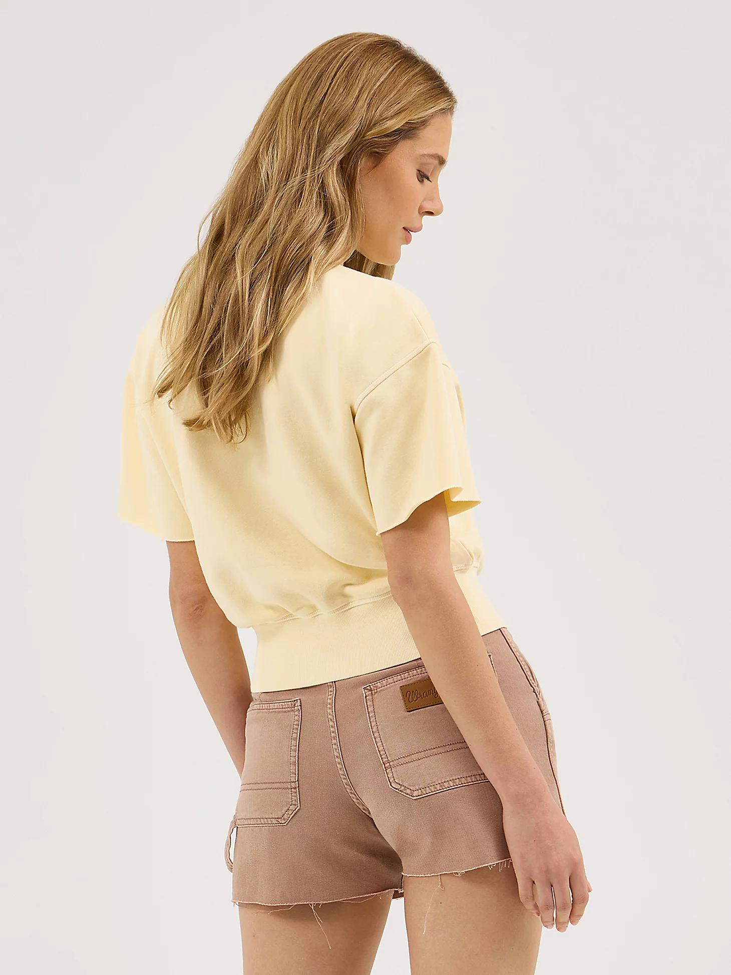 Women's Short Sleeve Sweatshirt | Women's TOPS | Wrangler® Product Image