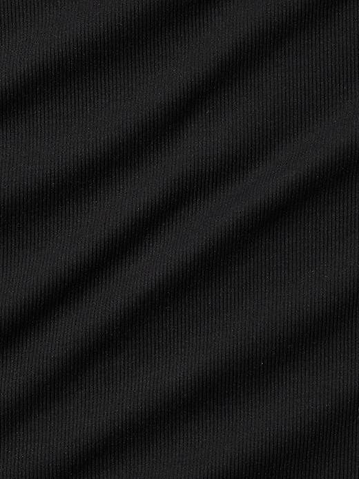 Signature Rib Crop Tee Product Image