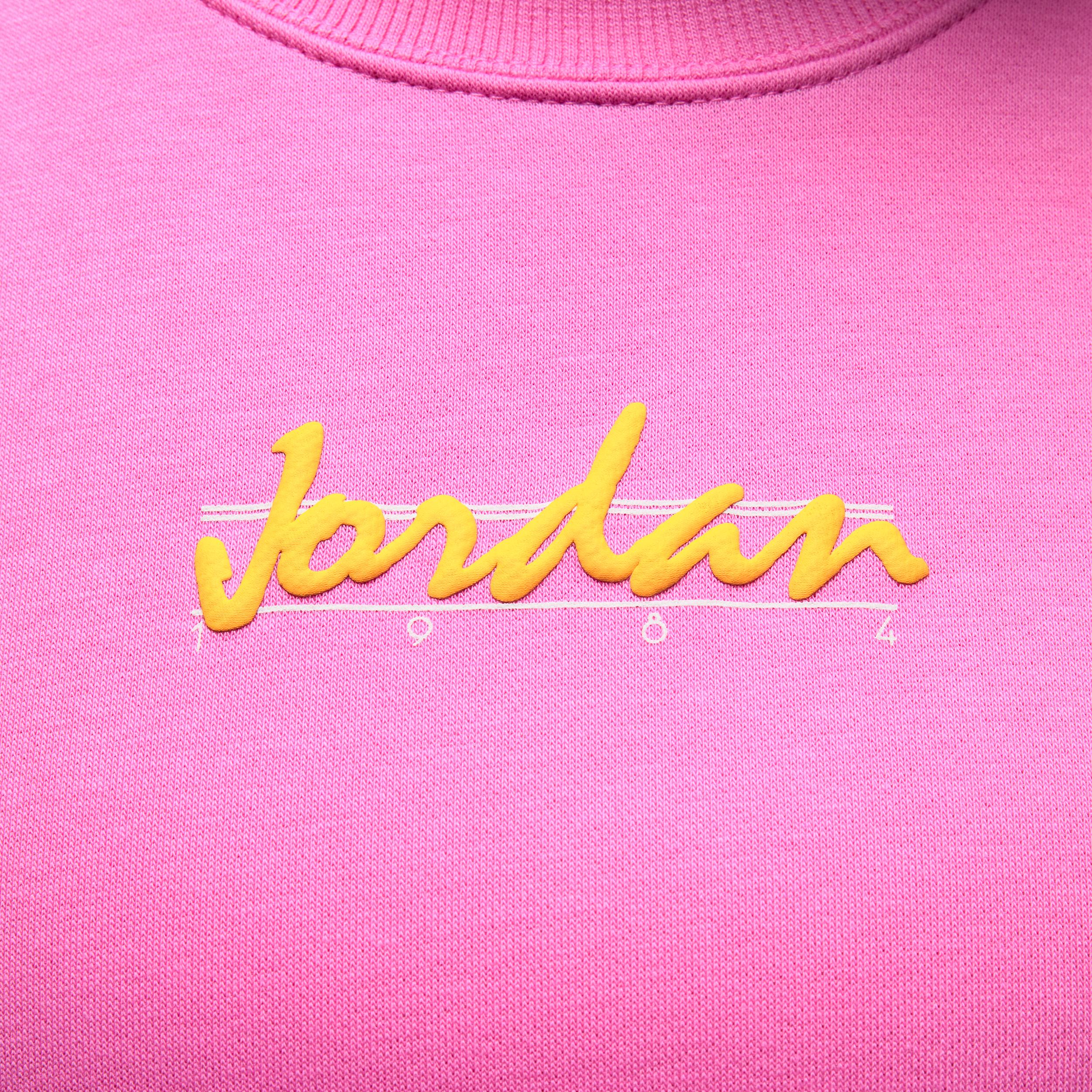 Womens Jordan Brooklyn Fleece Crew-Neck Sweatshirt | HJ0151-675 Product Image