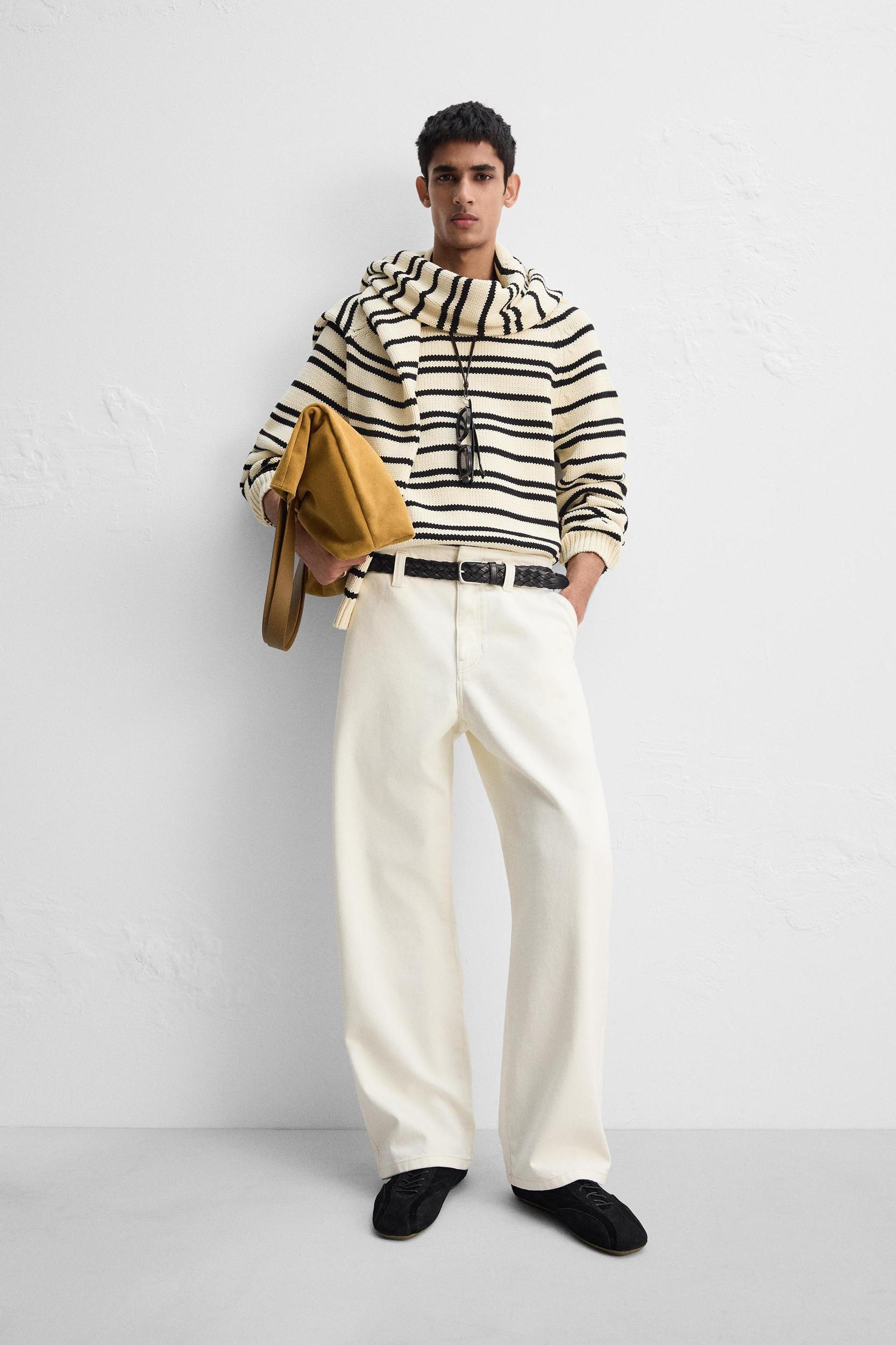 LIMITED EDITION TEXTURED STRIPE SWEATER Product Image