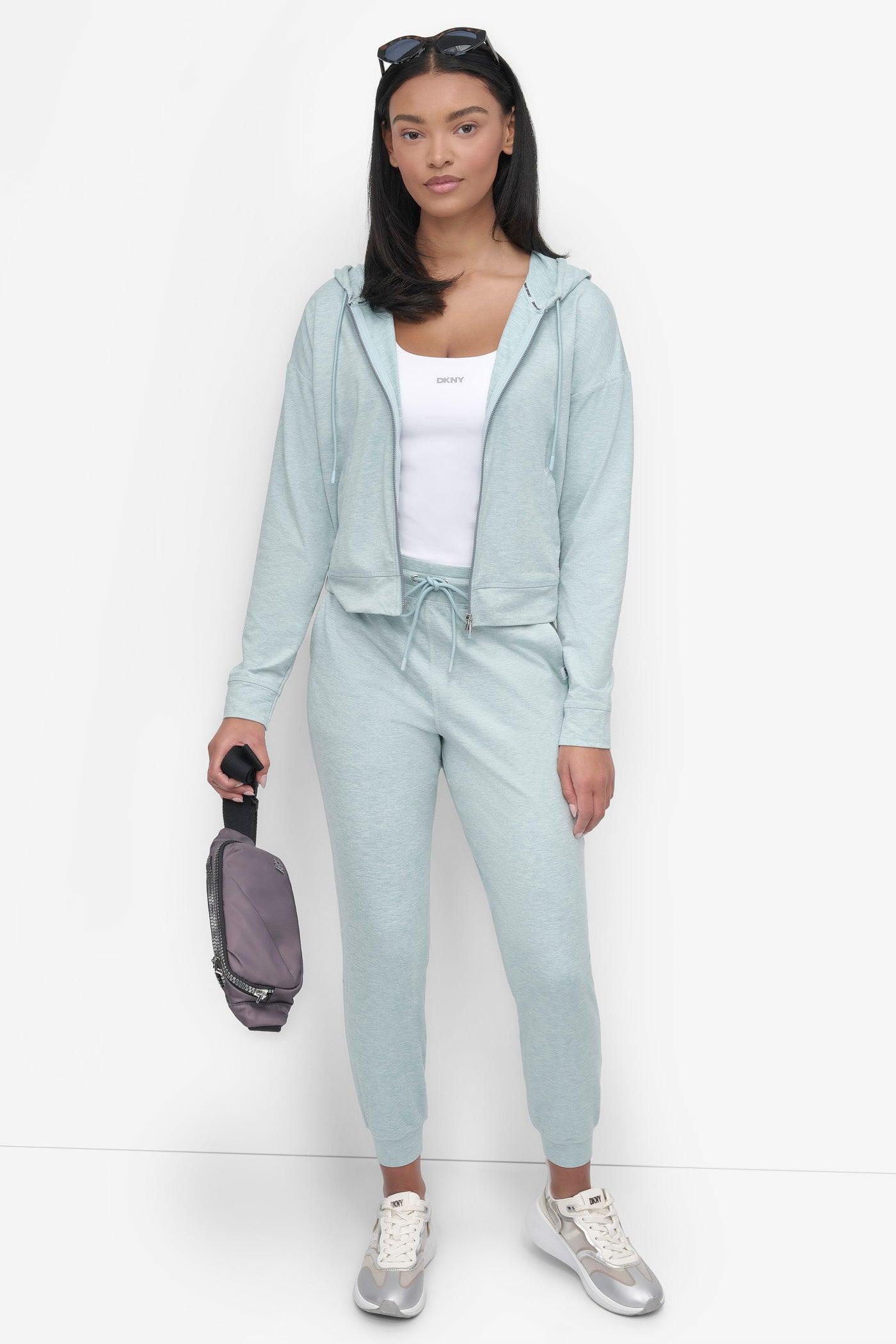 CROPPED SPACE DYED HOODIE Product Image