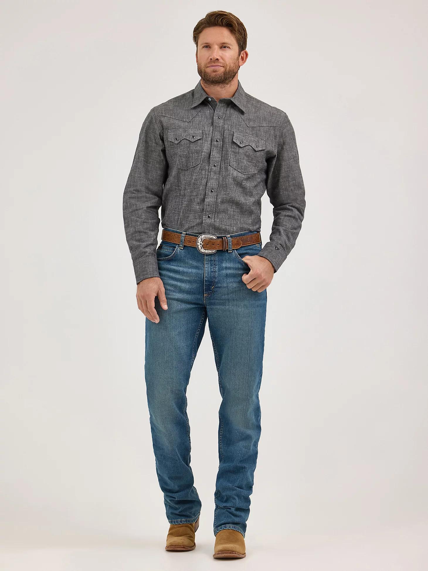 Men's Cody Johnson 20X® Advanced Comfort 01 Competition Relaxed Fit Jean in Blue Stone Product Image