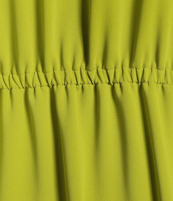 Investments Plus Size Open Drape Front Long Sleeve Button Cuff Novelty Jacket Product Image