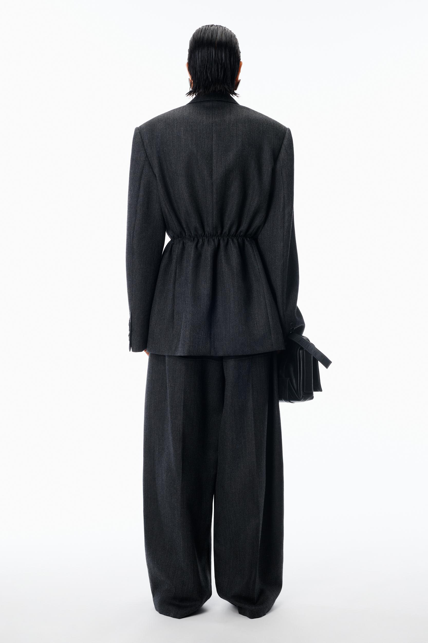 Oversized Blazer In Wool Twill Product Image