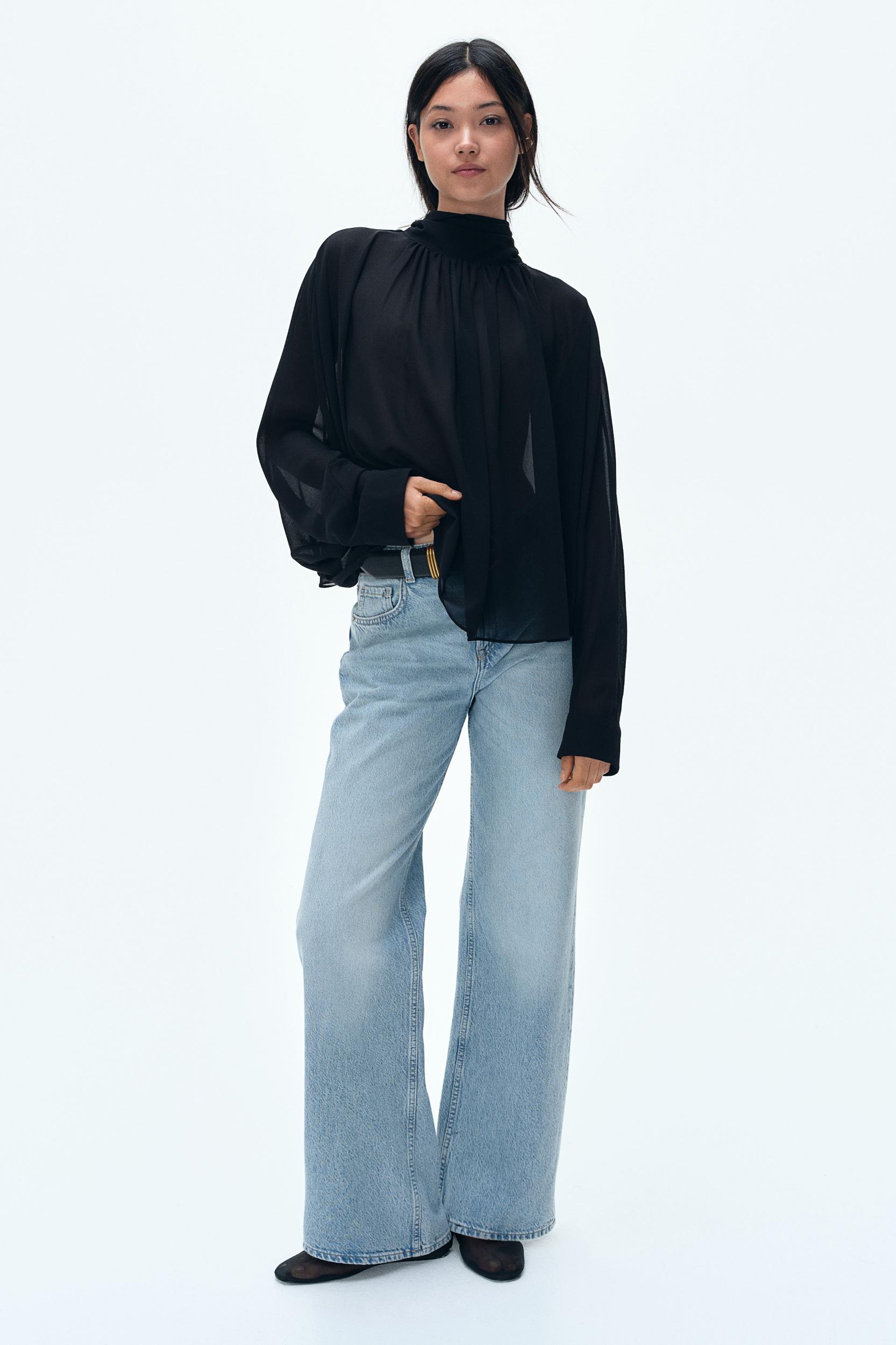 Bleecker High Rise Wide Leg Jeans Product Image