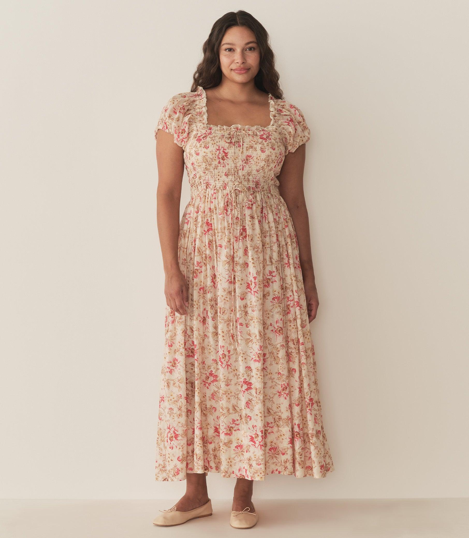 STANZA DRESS -- FLEURS DE PROVENCE Product Image