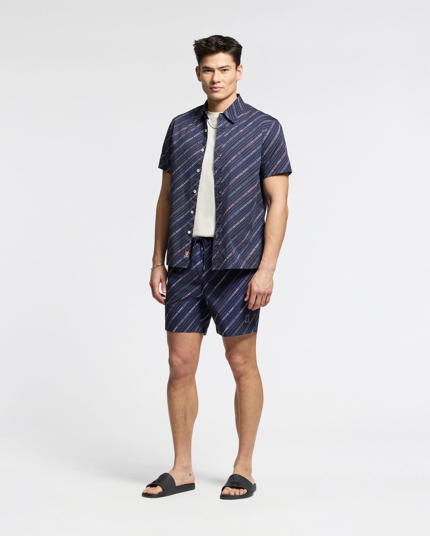 MENS RENMARK PB PRINTED SWIM TRUNK - B6W622F200 Male Product Image