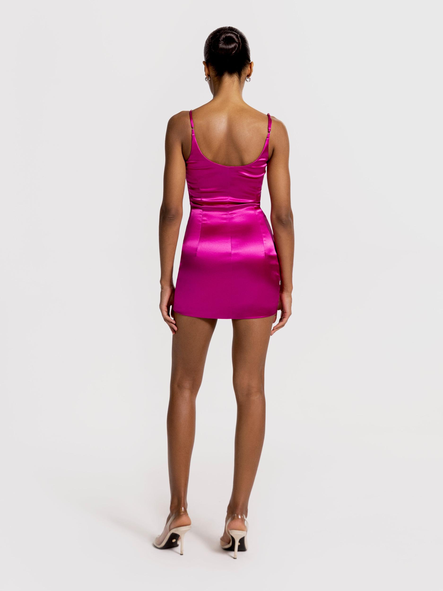 Hourglass jumpsuit in Pink Product Image