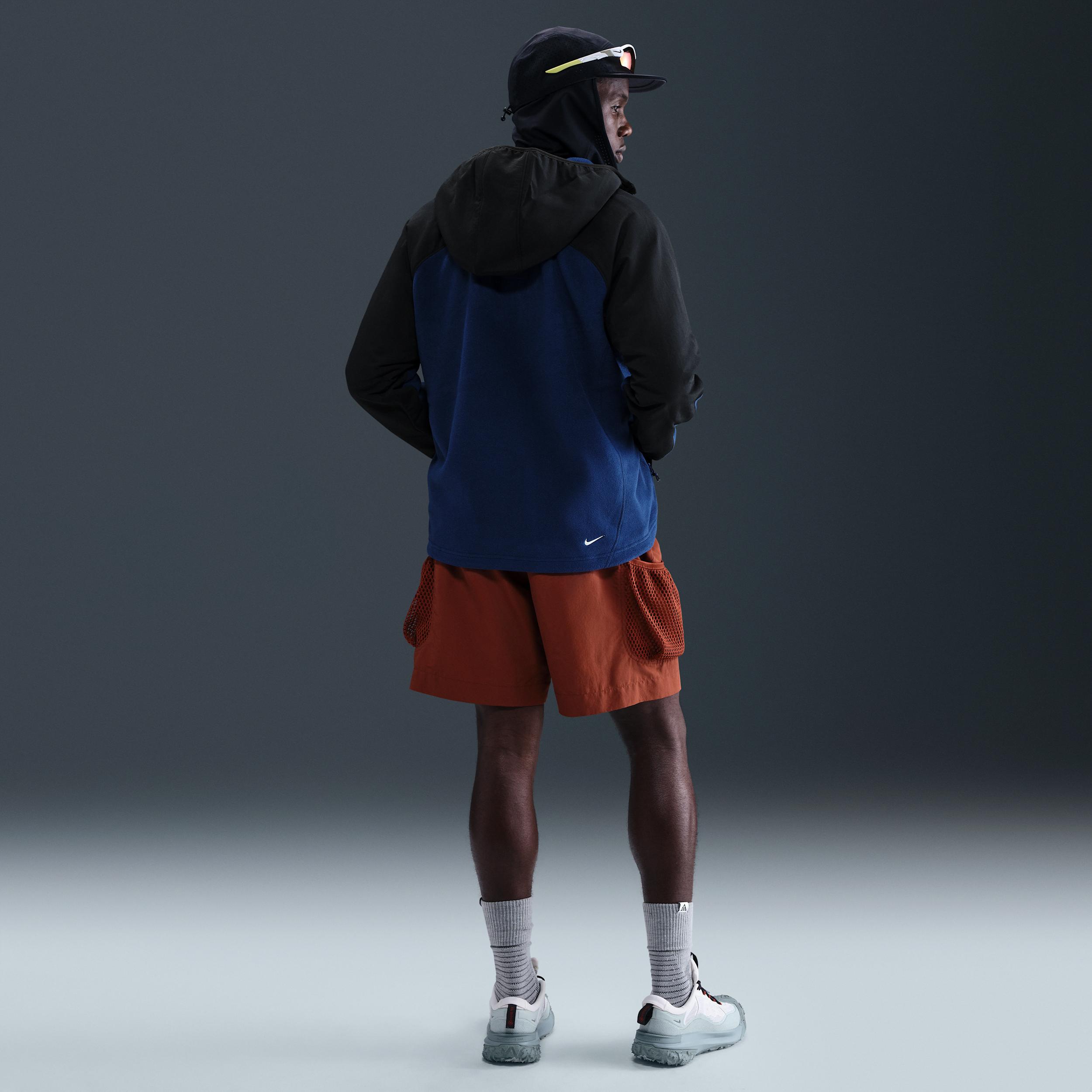 Mens Nike ACG Wolf Tree Plus Full-Zip Hooded Mid Layer | HJ2458-010 Product Image