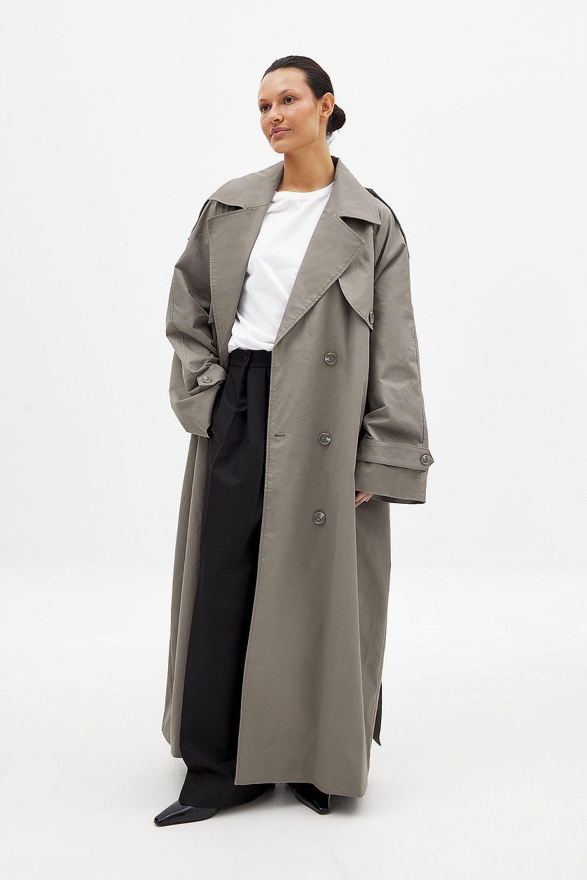 Oversized Long Trenchcoat Product Image