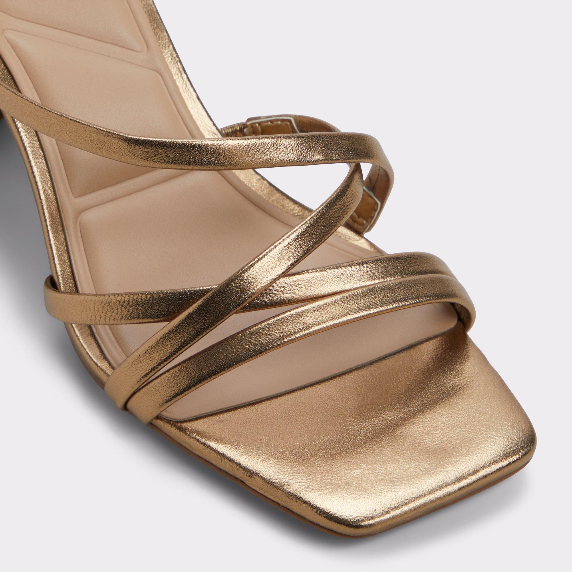 Esther Gold Women's Block heels | ALDO US Product Image