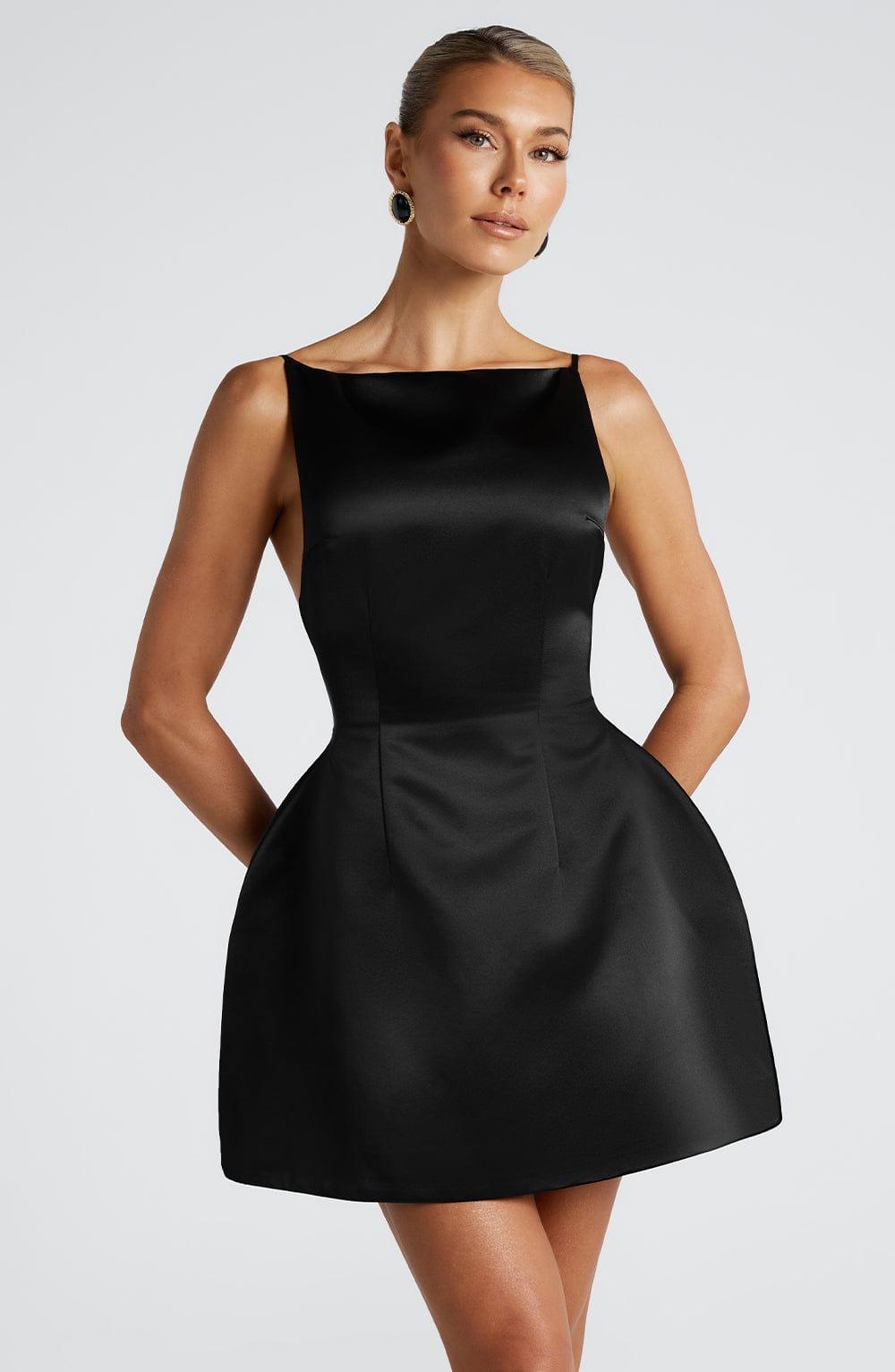 Tate Mini Dress - Black Product Image