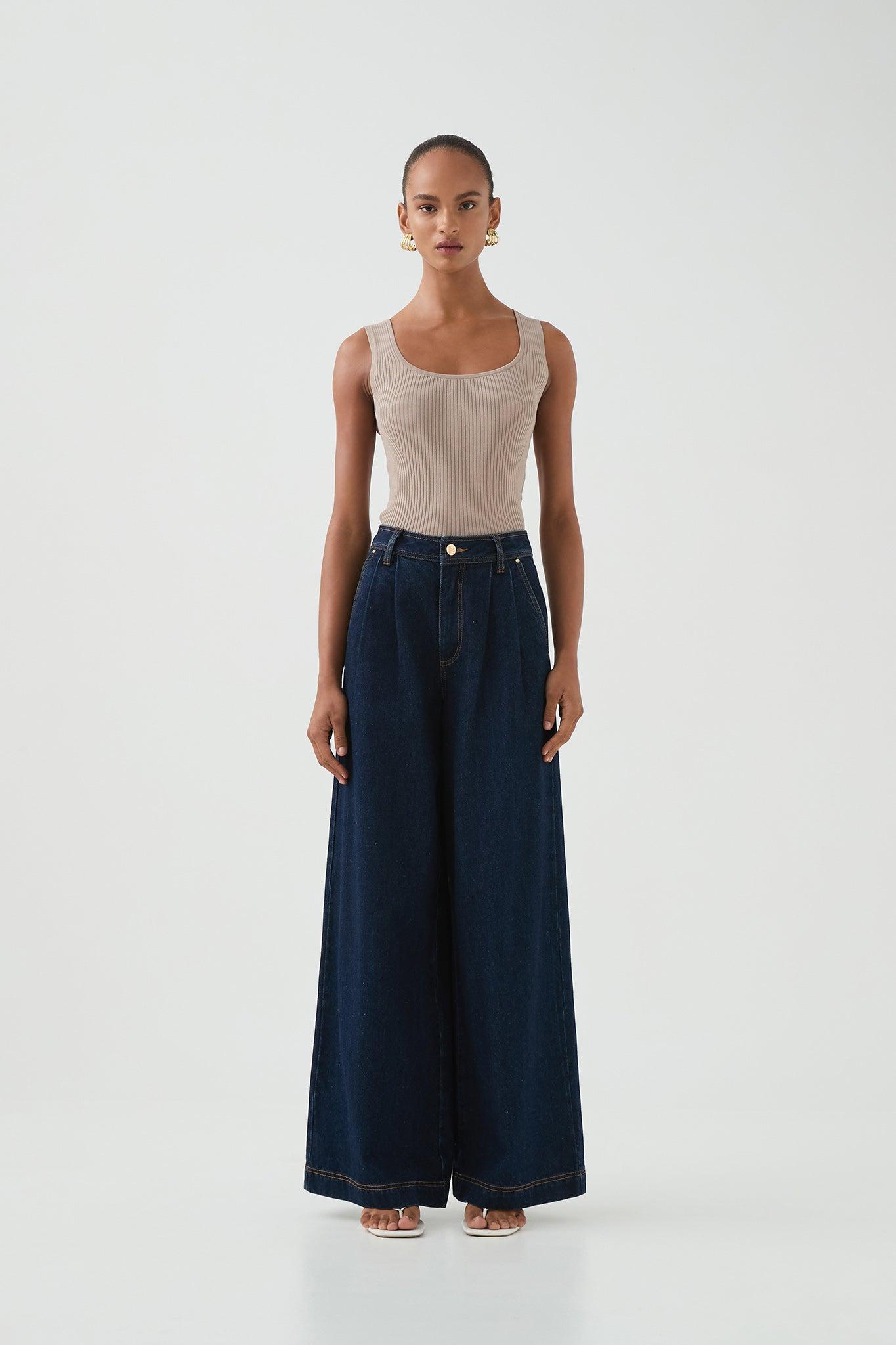 Deia Rib Knit Top Product Image