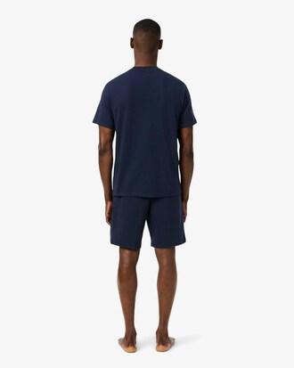 Straight Fit Fleece Pyjama Shorts Product Image