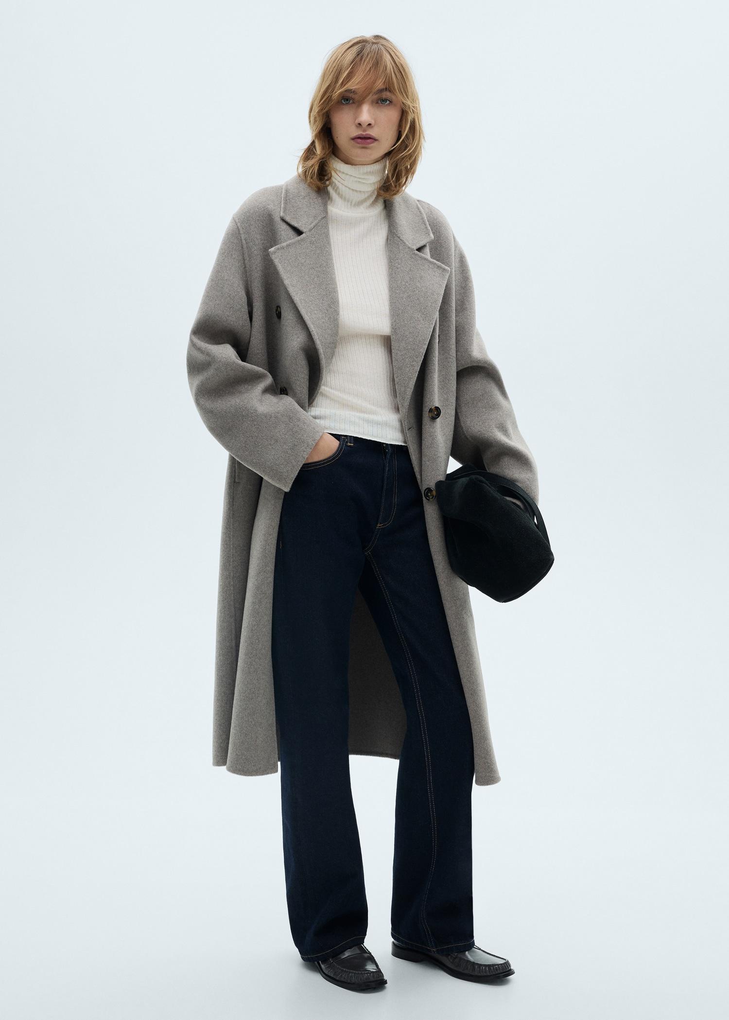 Wool blend turtleneck sweater - Women | MANGO USA Product Image