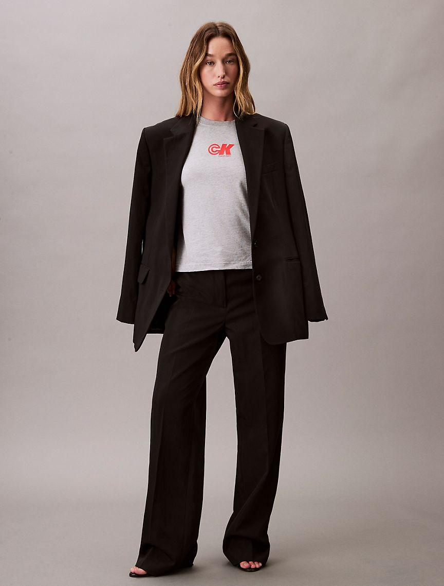 Monogram Logo Graphic Slim T-Shirt Product Image