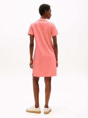 Stretch-Cotton Regular Fit Polo Dress Product Image