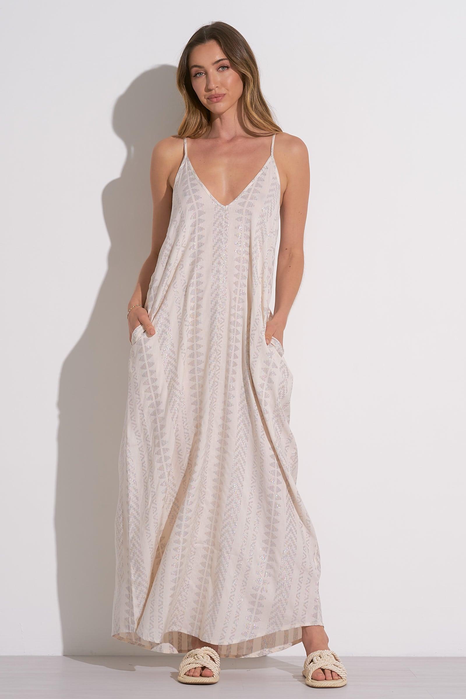 Spaghetti Strap Maxi Dress Product Image