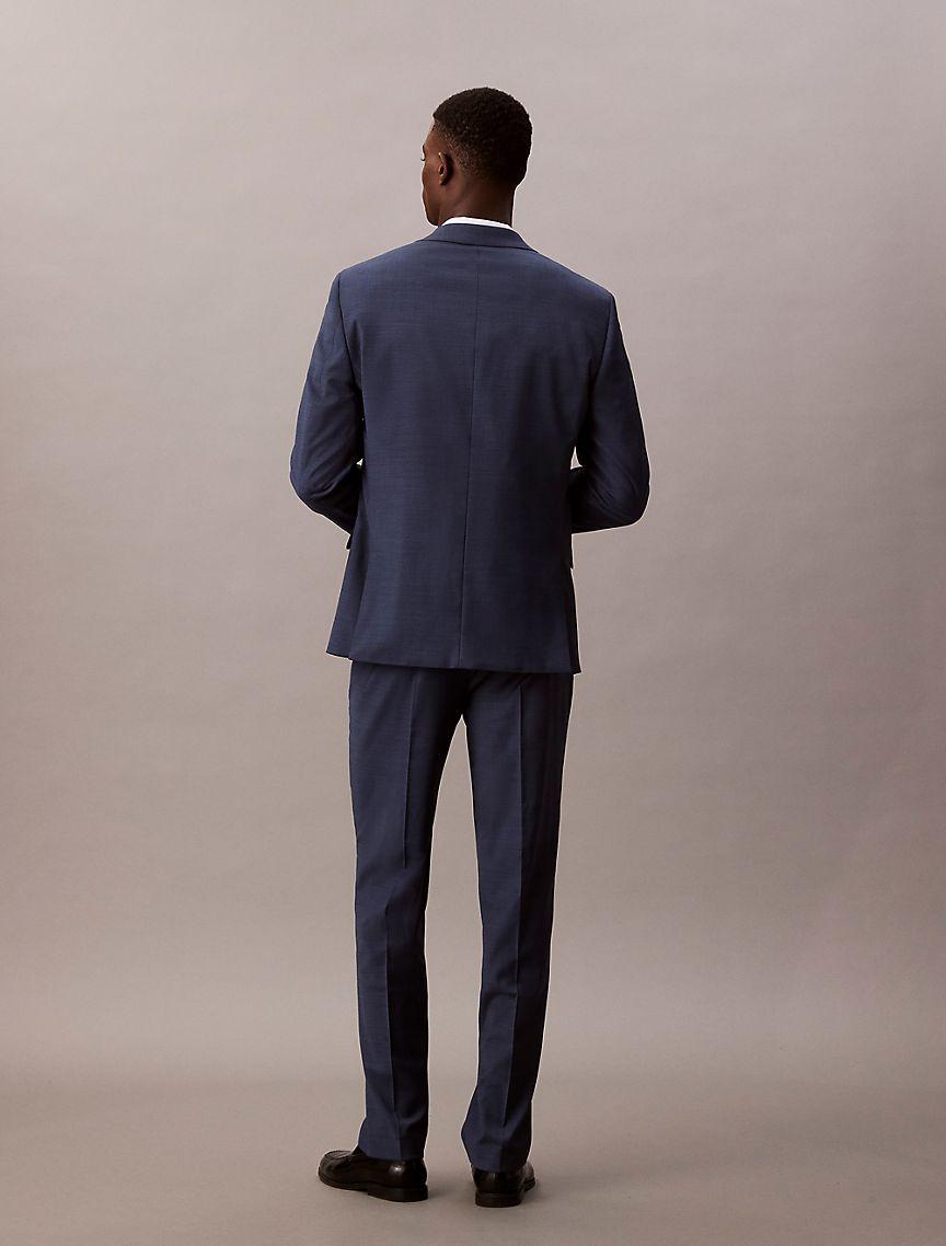 Calvin Klein Mens Slim Fit Suit Pants Product Image