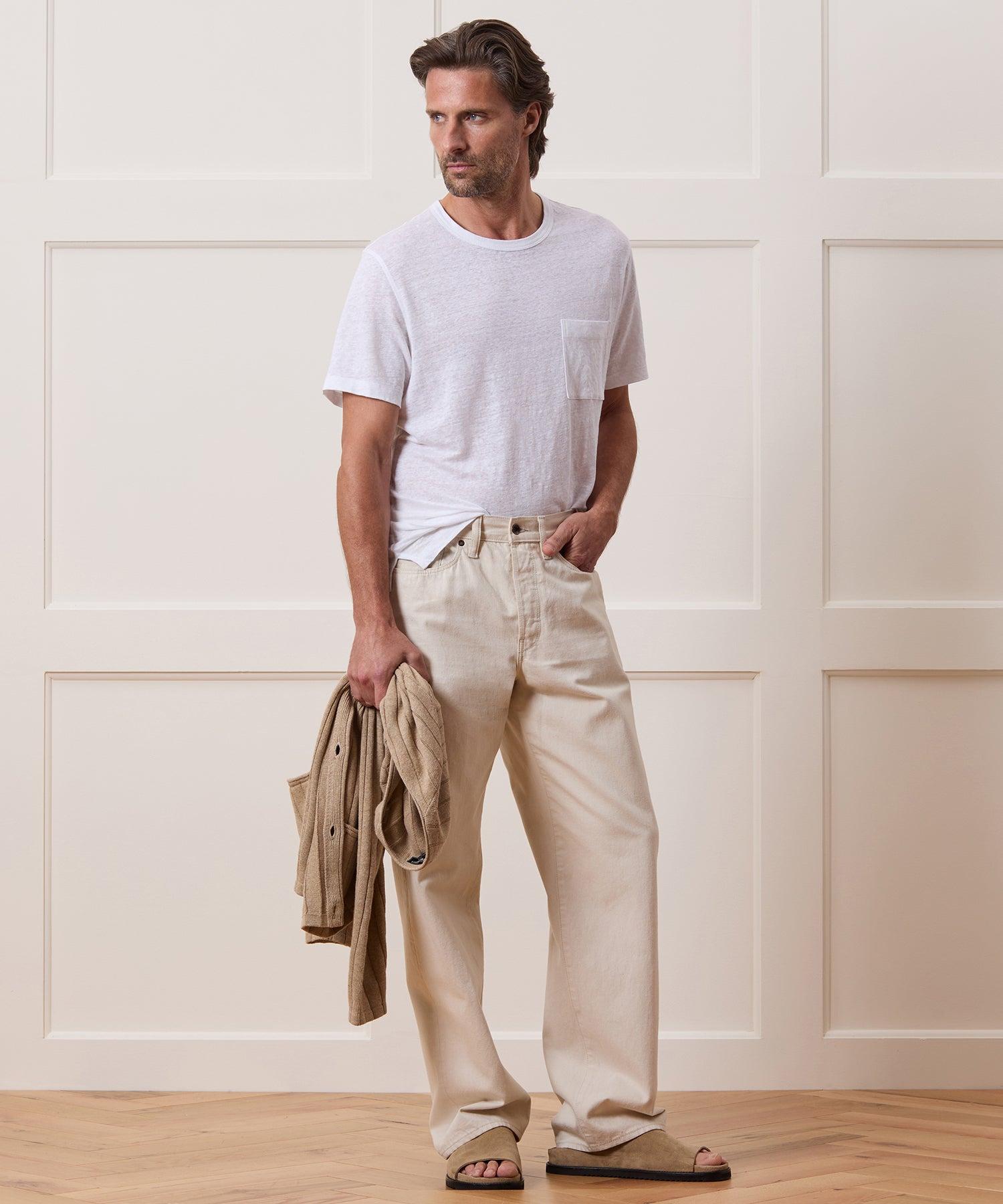 Linen Pocket Tee Product Image