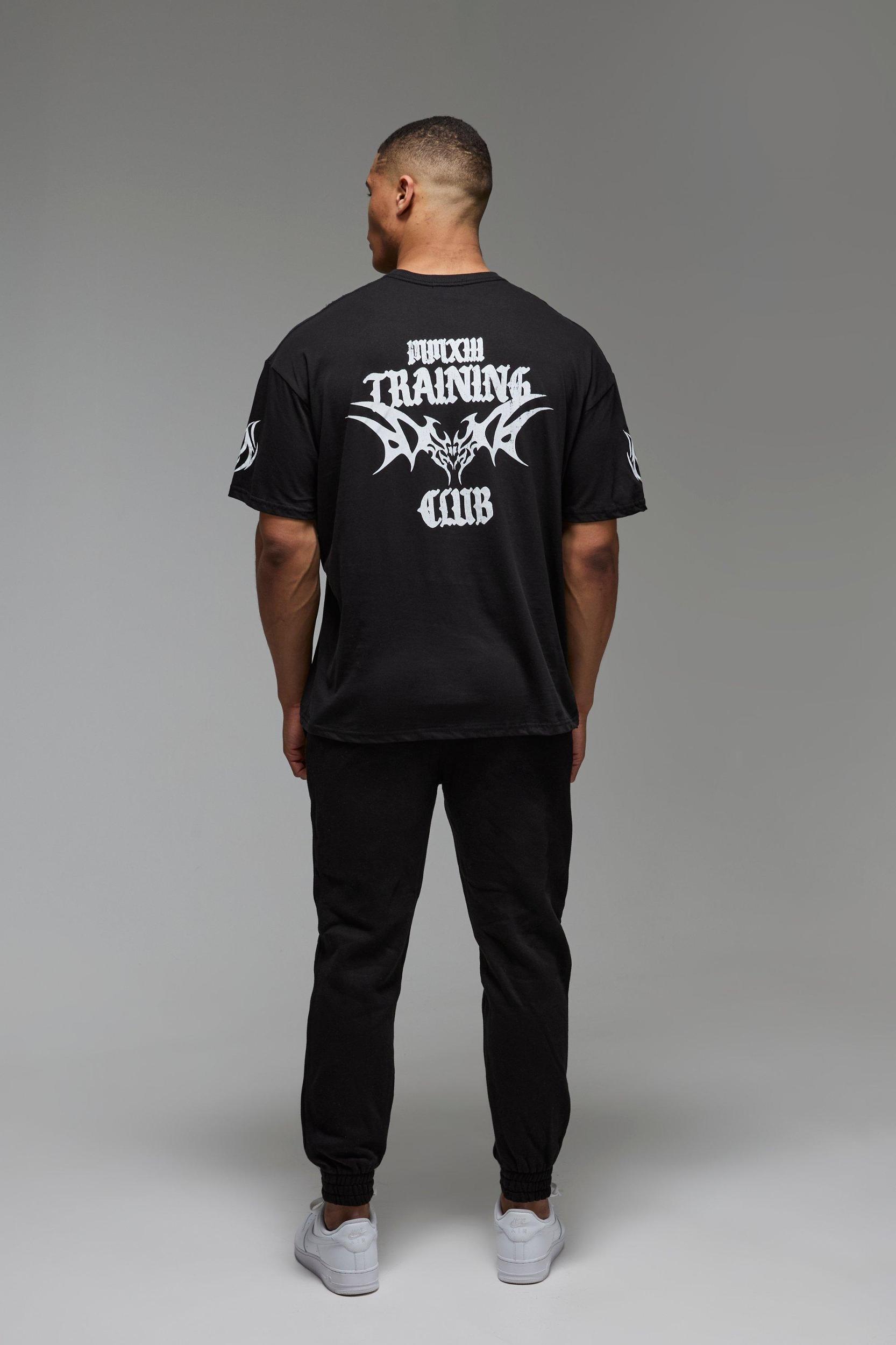 Man Active Training Club Regular Fit Sweatpants | boohooMAN USA Product Image