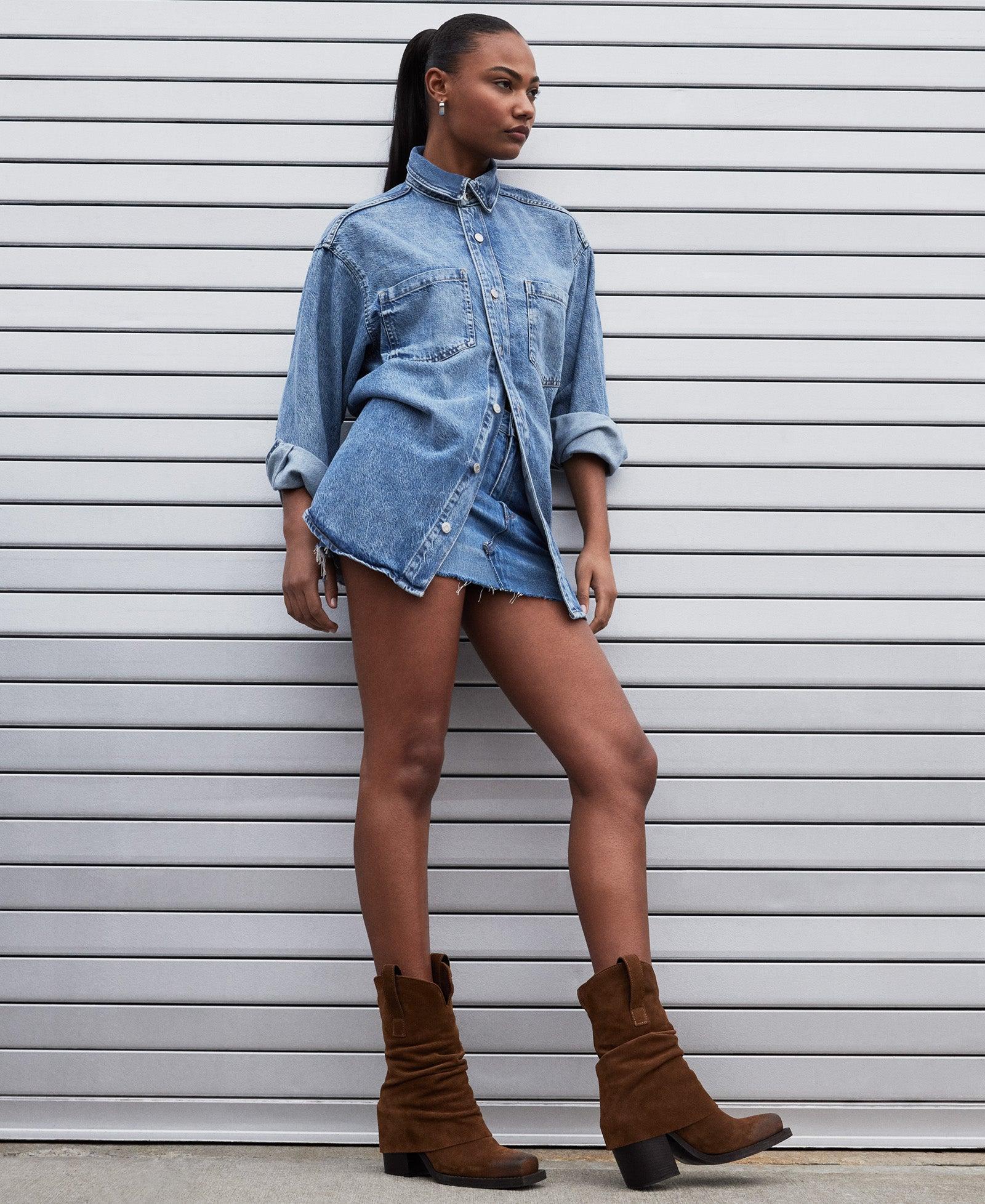 PIA CHESTNUT SUEDE Female Product Image