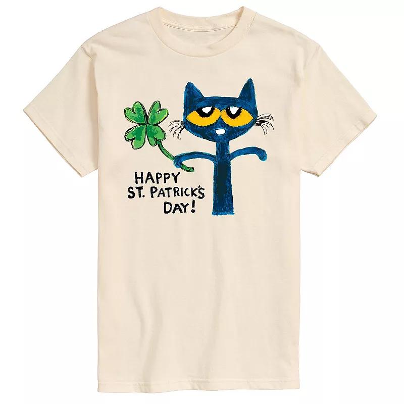 Men's Pete The Cat Happy St. Patrick's Day Tee,  Product Image