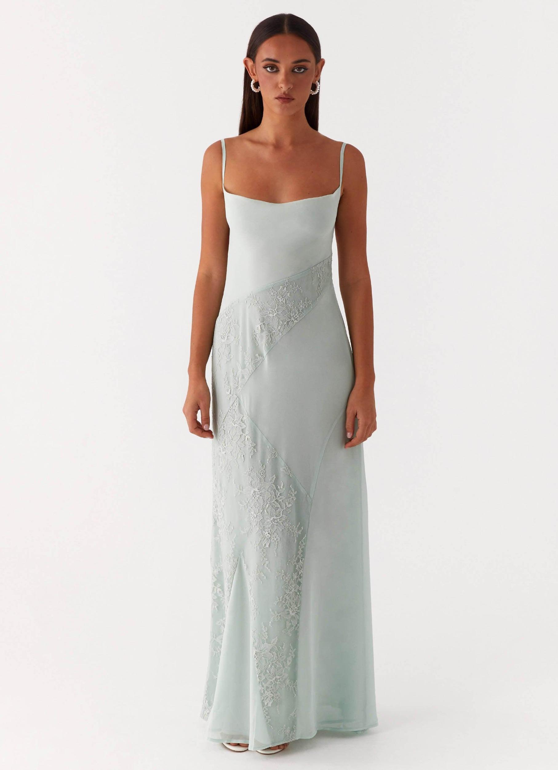 Gabriana Maxi Dress - Sage Product Image