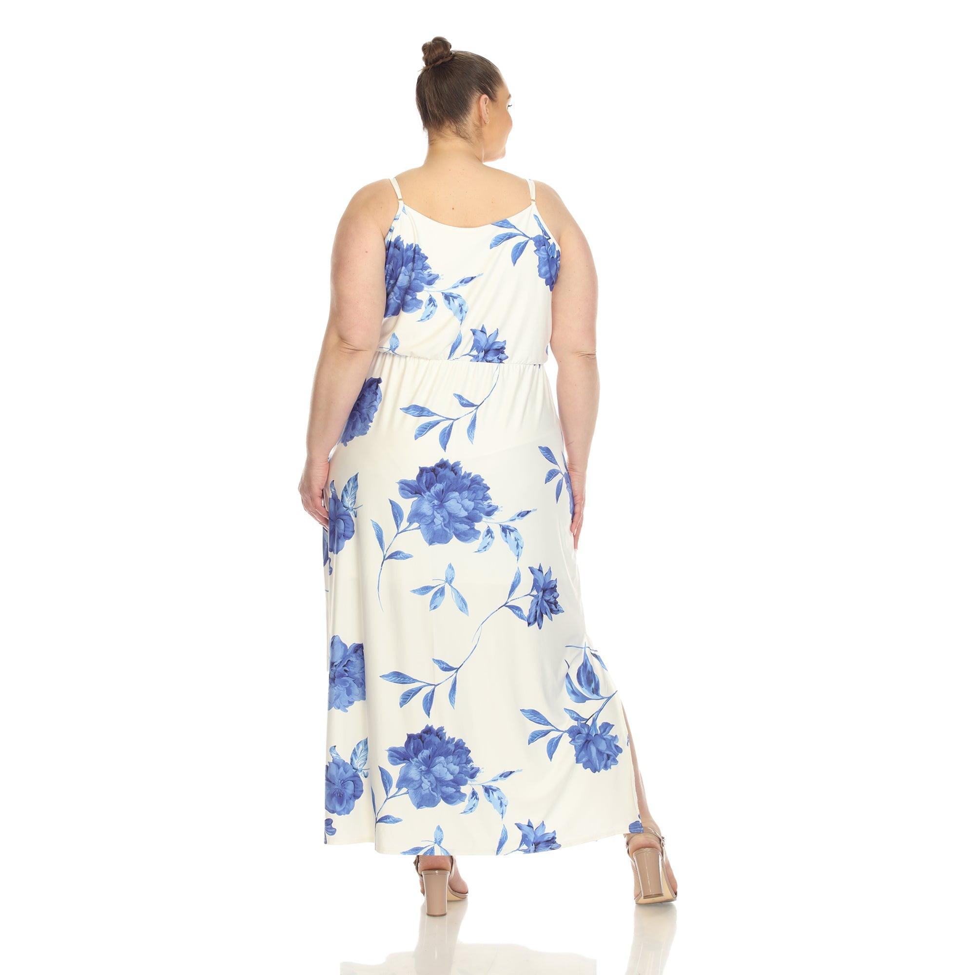 Floral Strap Maxi Dress - Plus Product Image