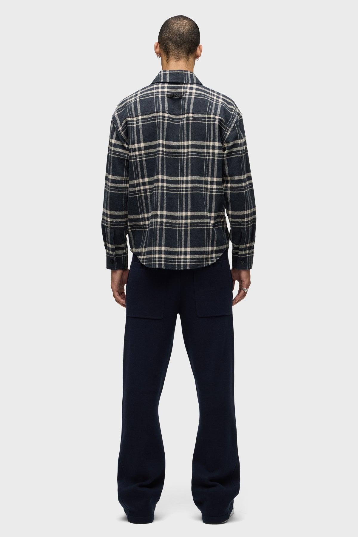 Plaid Shirt Male Product Image