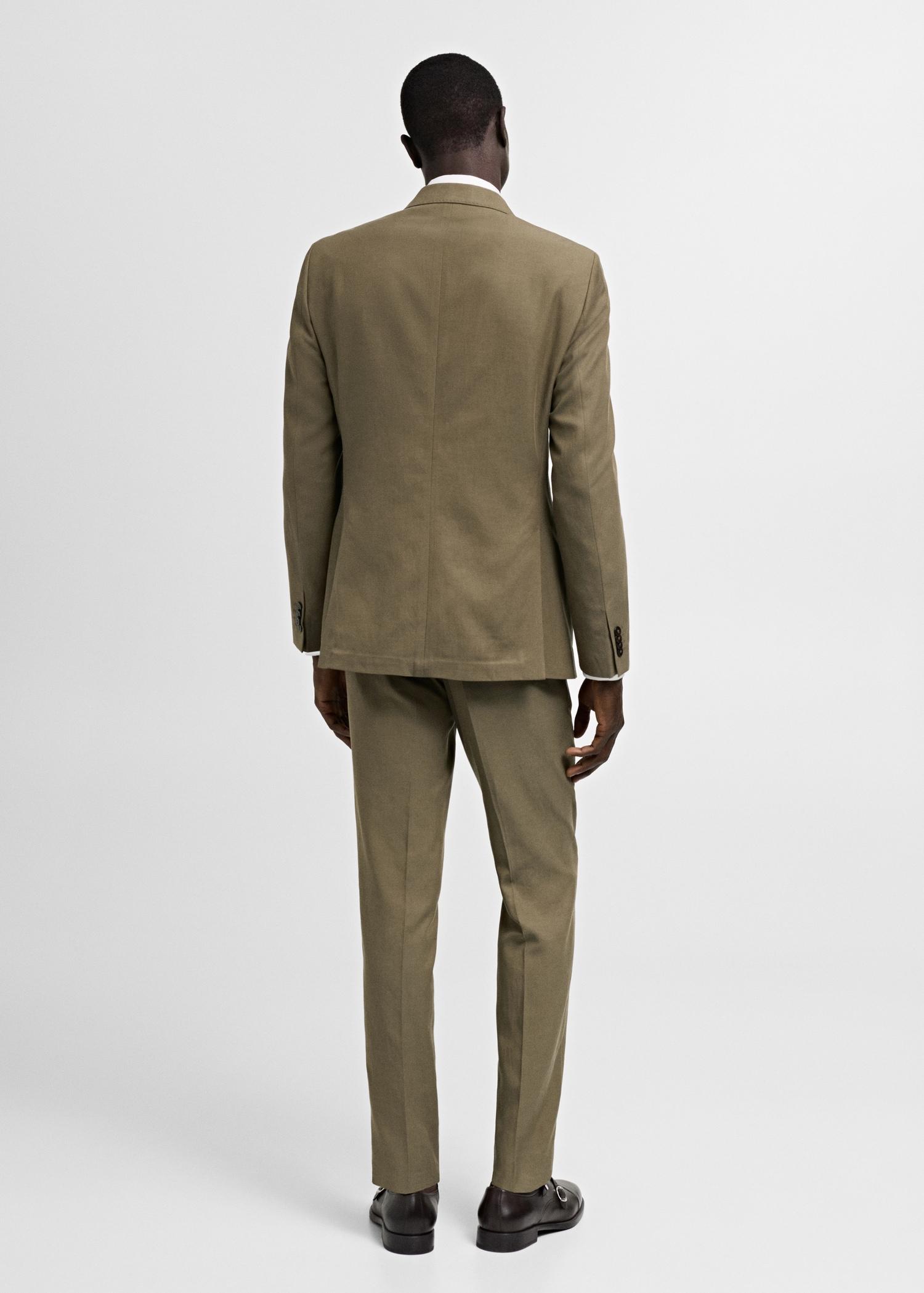 Slim-fit Tencel™ blend suit jacket - Men | MANGO USA Product Image