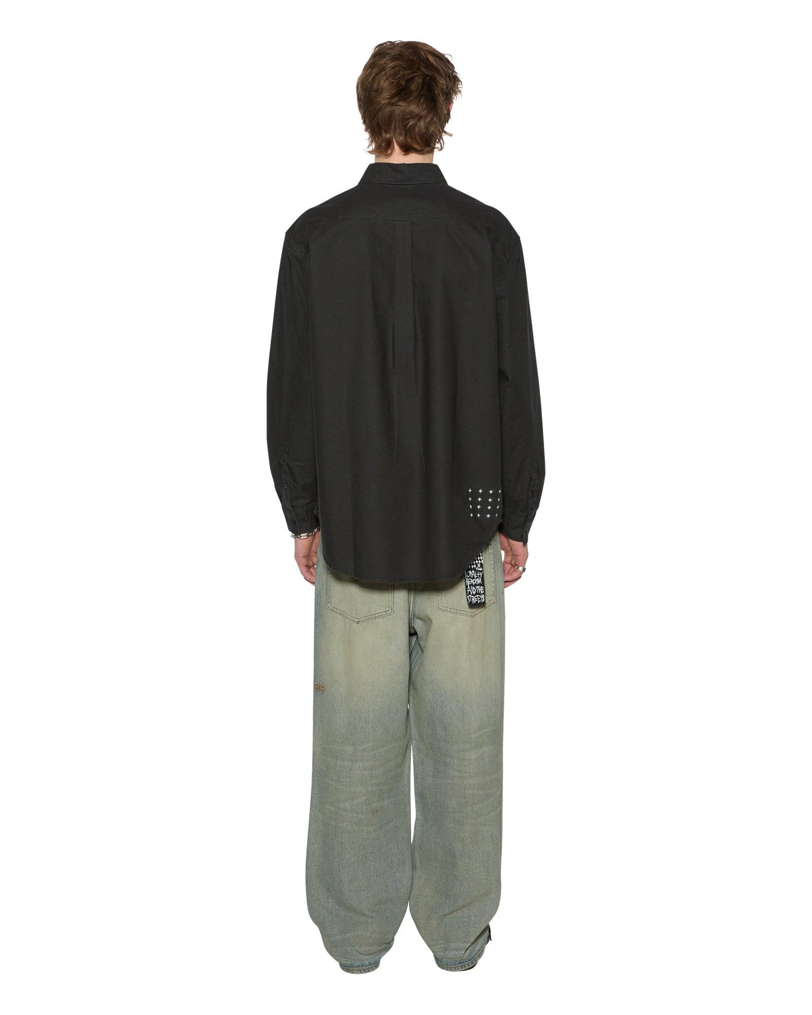 KSIGNATURE BUTTON DOWN LS SHIRT BLACK Male Product Image