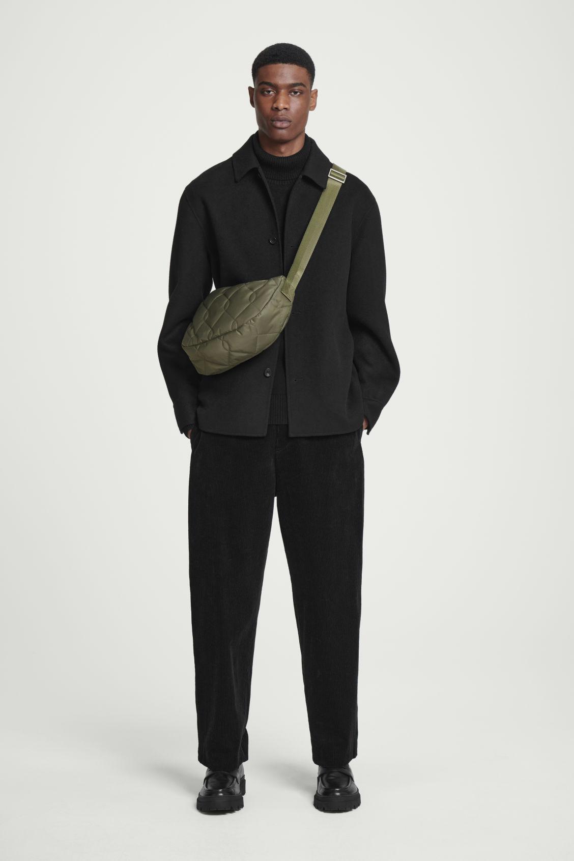 QUILTED CROSSBODY BAG - NYLON Product Image