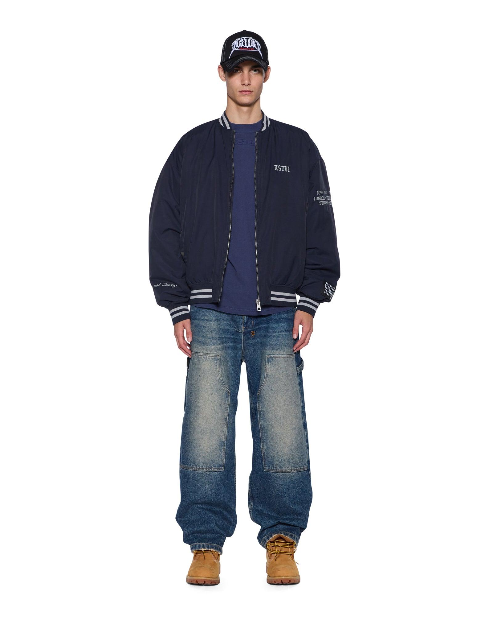 ROYALTY MA-1 BOMBER NAVY Male Product Image