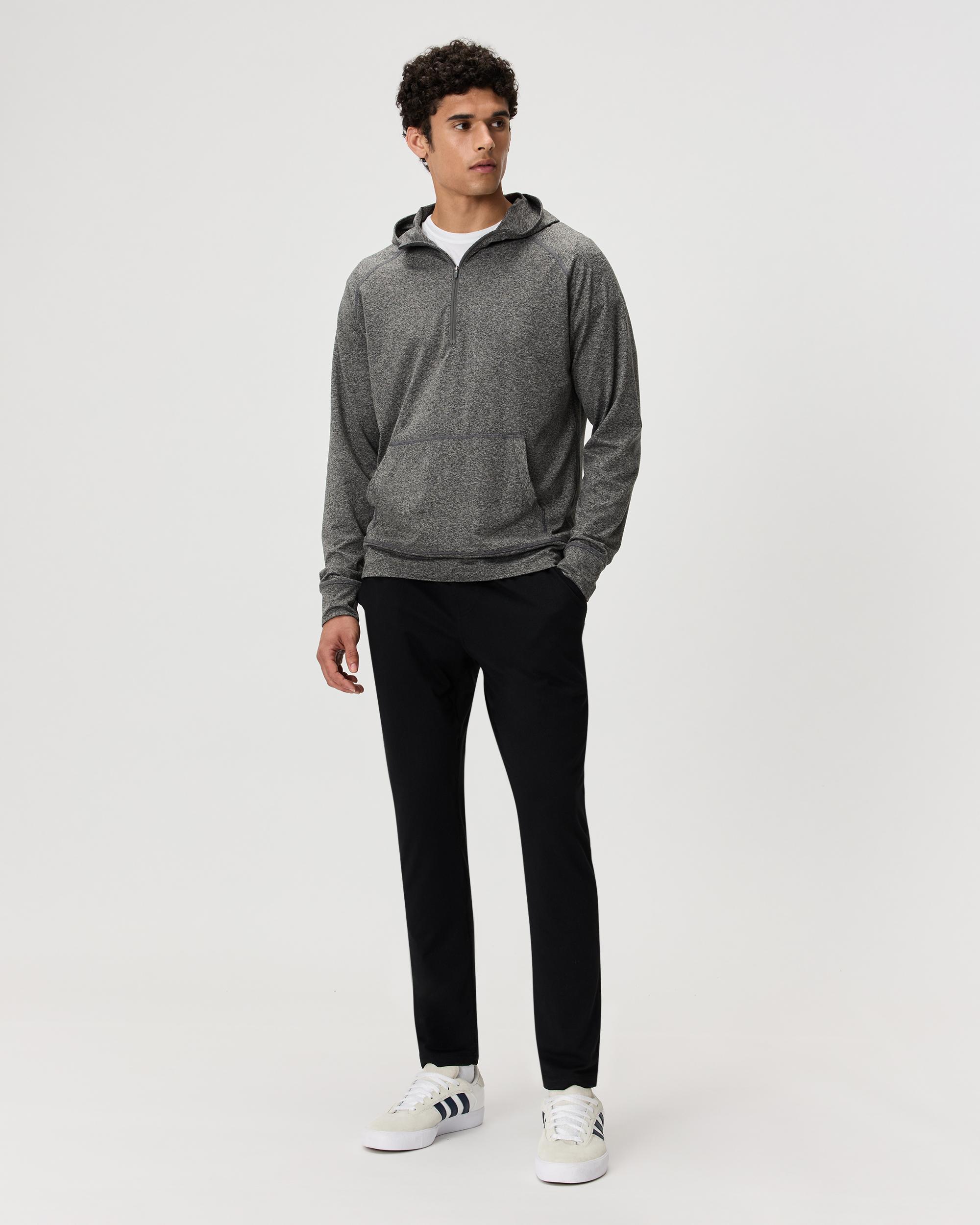 Quince | Men's Flowknit Performance Half-Zip Hoodie Recycled Polyester Product Image