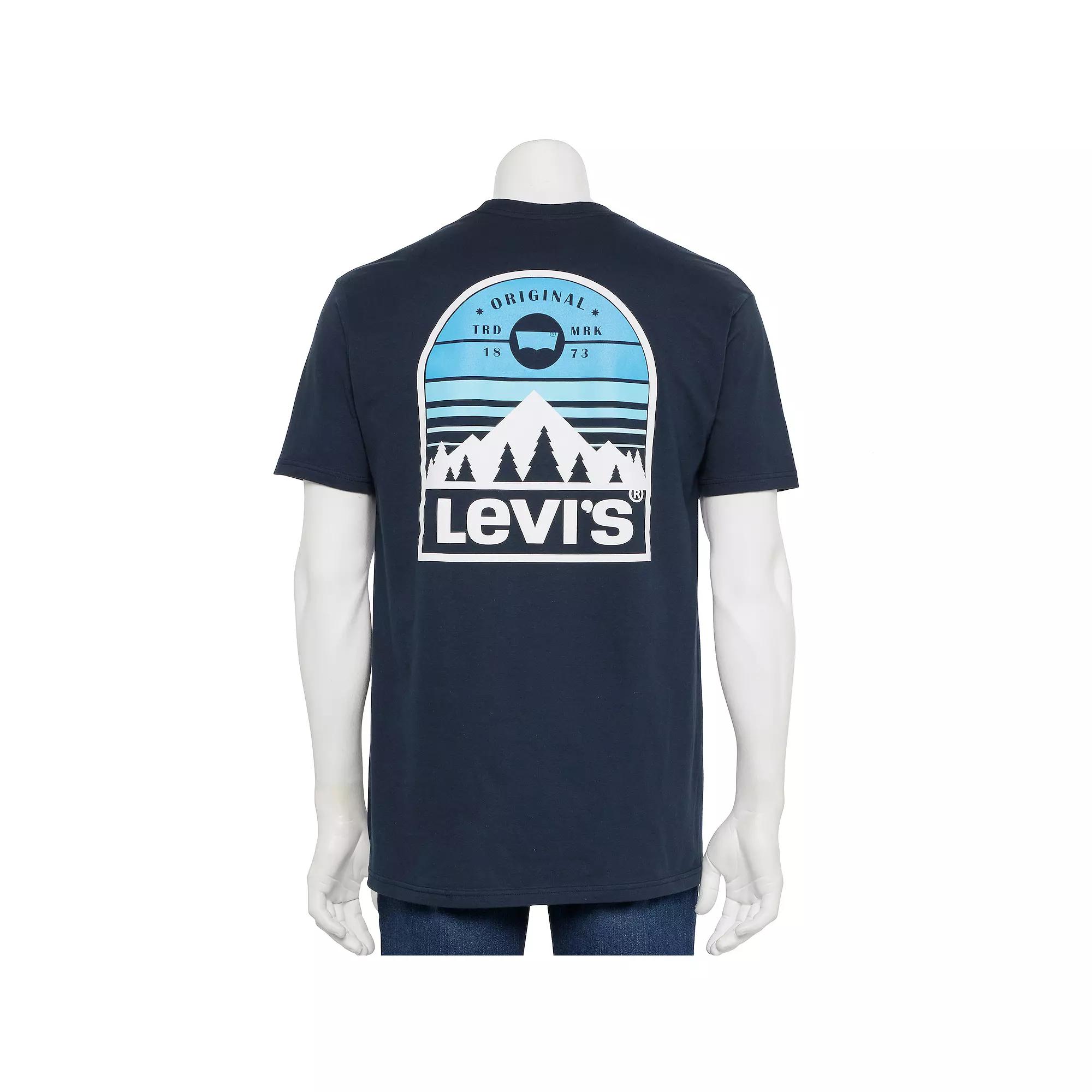 Men's Levi's® Classic Graphic Tee, Size: Small, Redwoods Blue Product Image