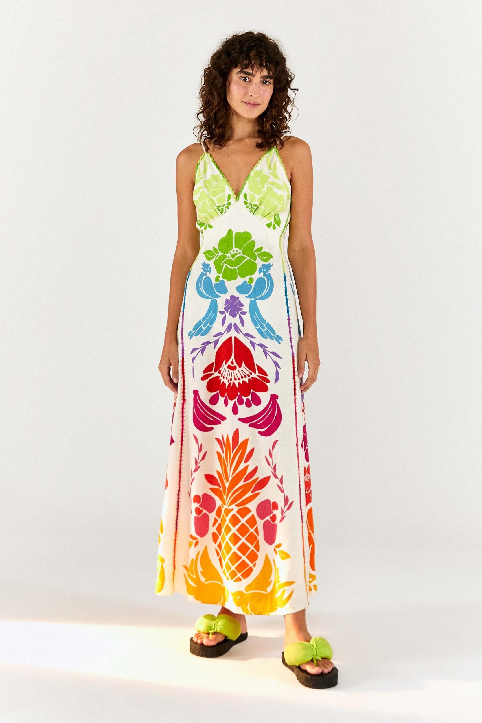 Tropical Graphic Maxi Dress Product Image