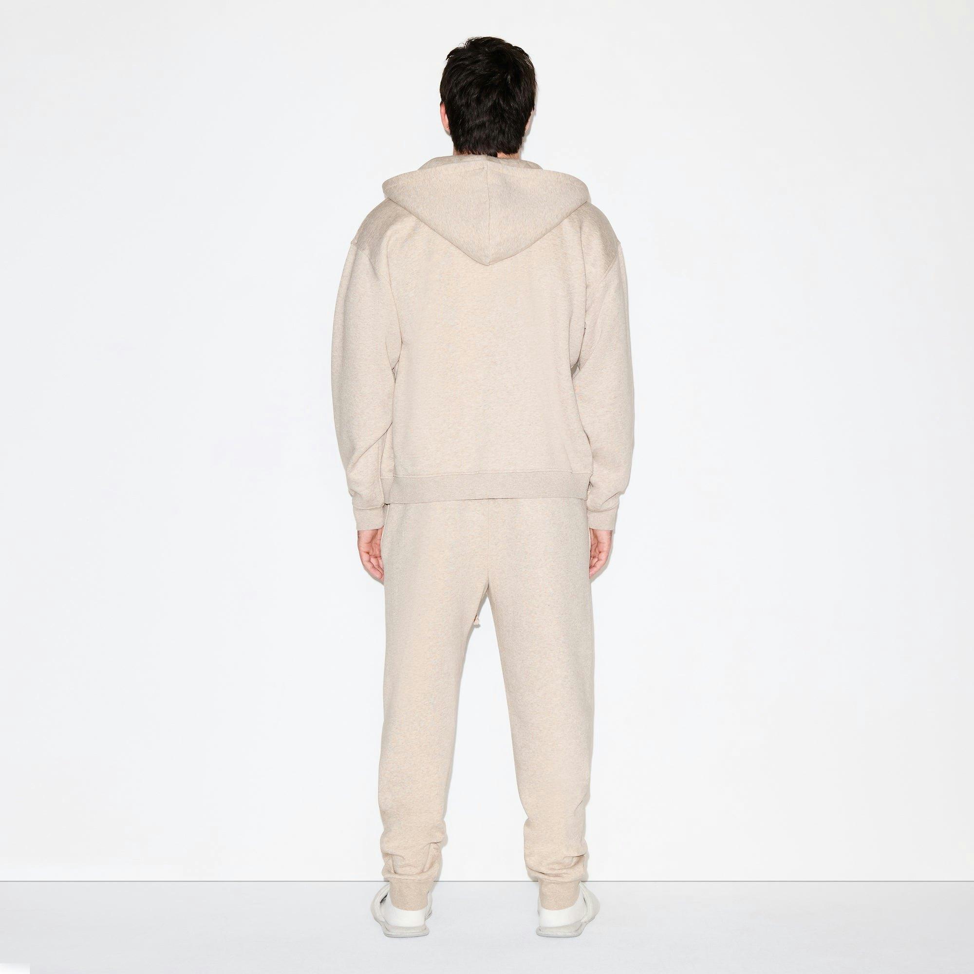 FLEECE LOUNGE MENS TAPERED JOGGER | DESERT HEATHER Product Image