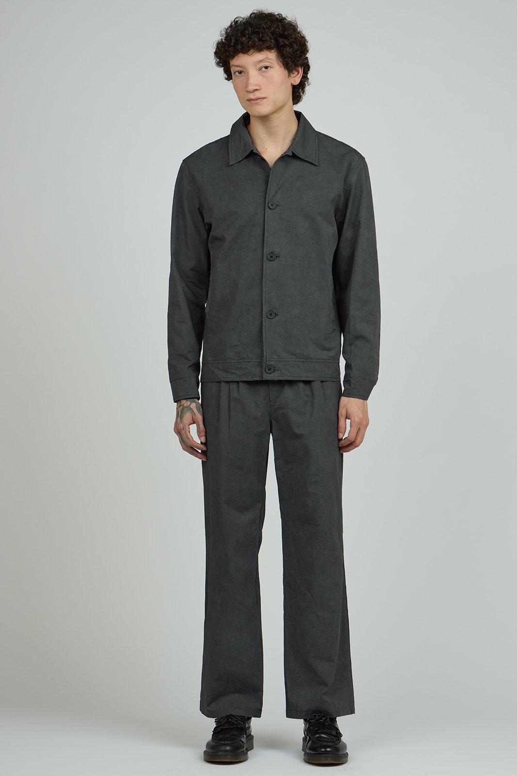 Archie Trouser In Charcoal Product Image