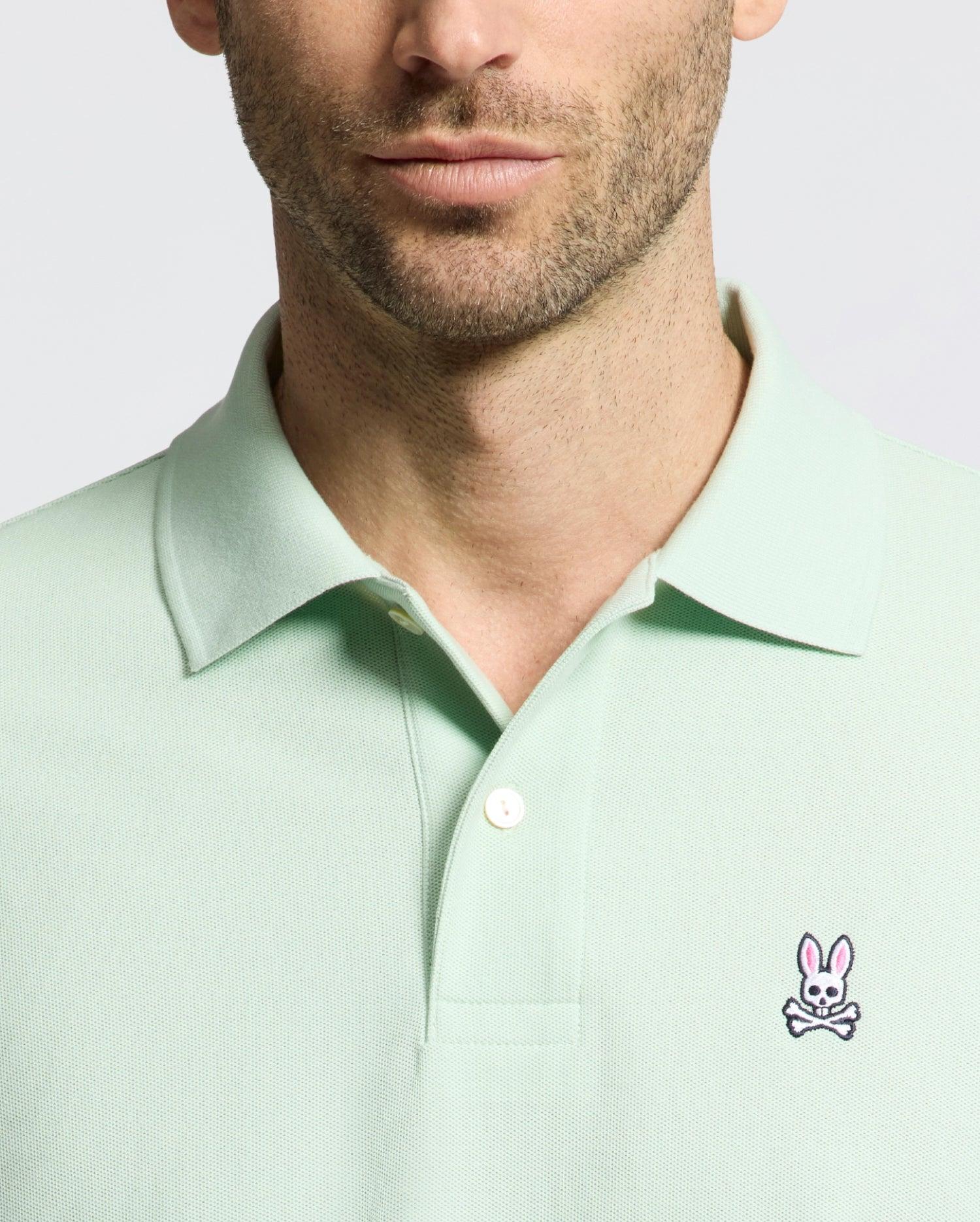 MENS CLASSIC PIQUE POLO - B6K001F200 Male Product Image