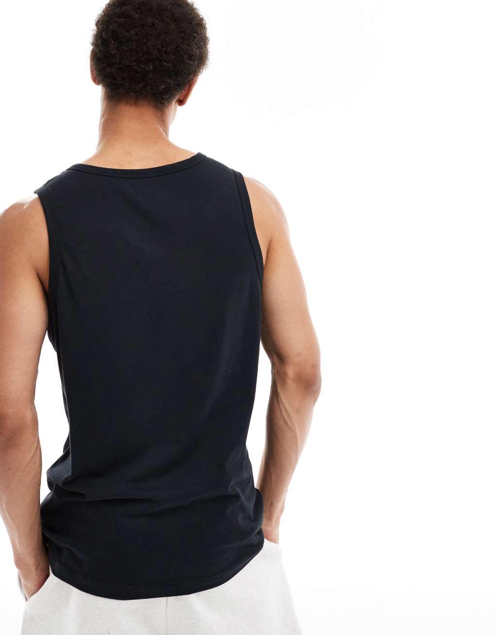 Nike Training Dri-FIT tank in black Product Image