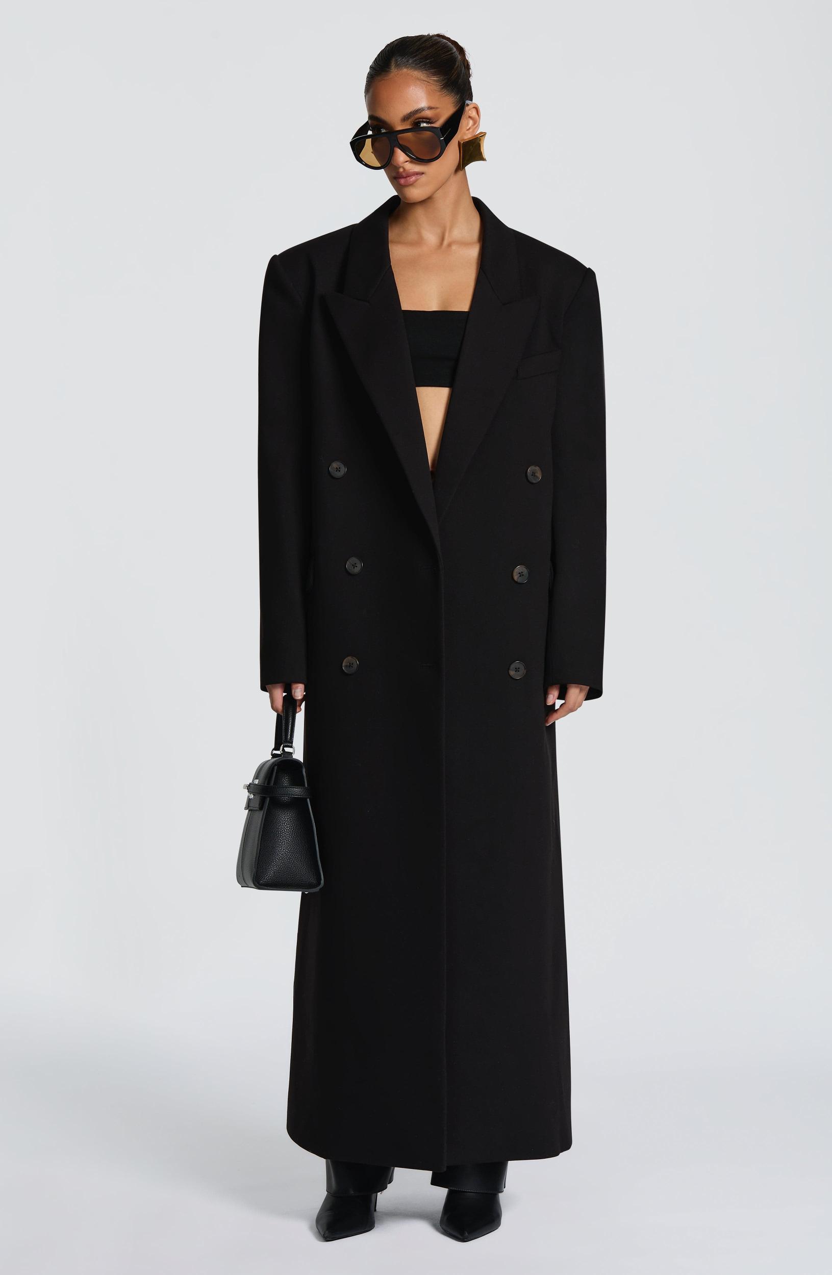 Michelle Coat - Black Product Image