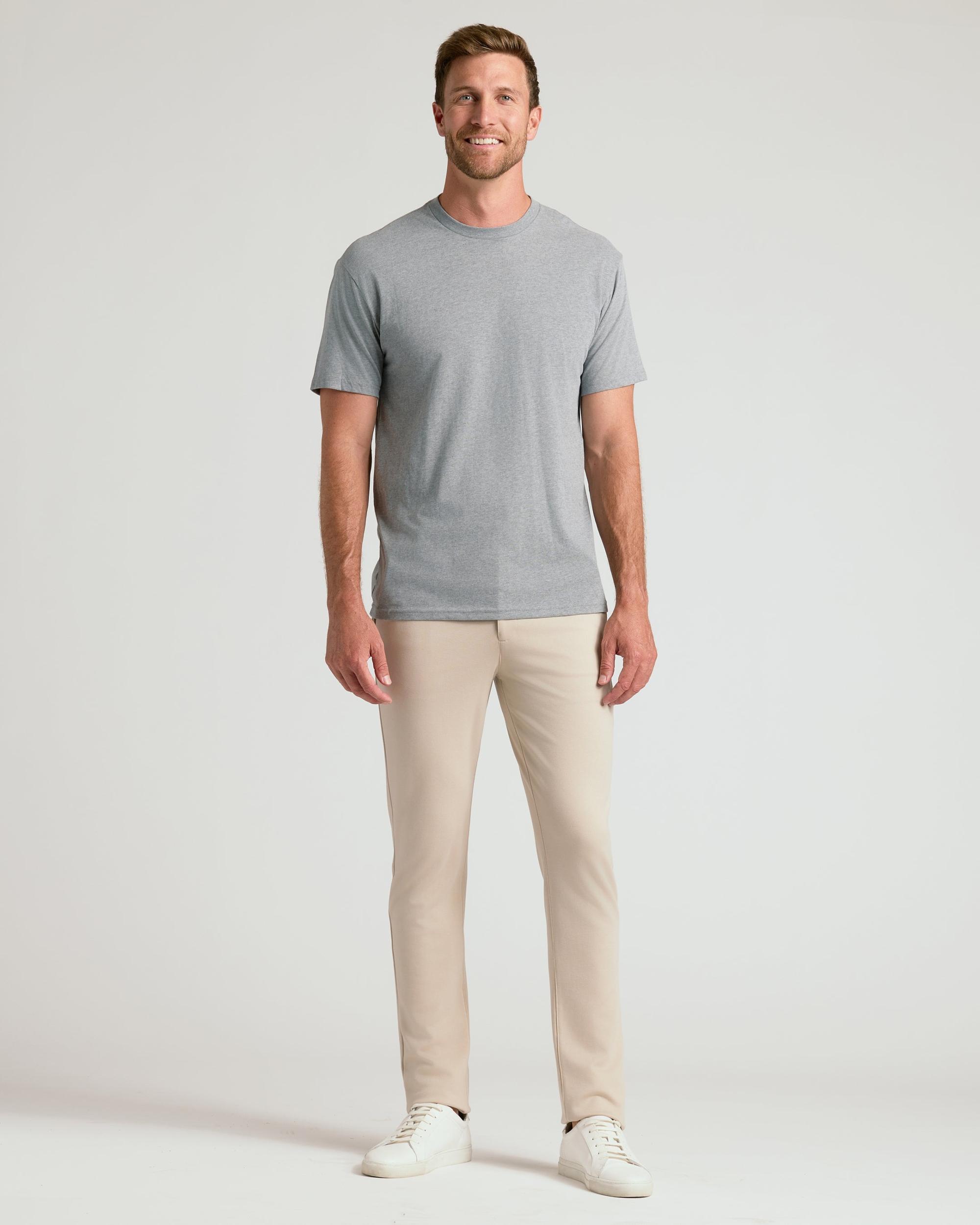 Sandstone Slim Comfort Knit Chino Pant Product Image