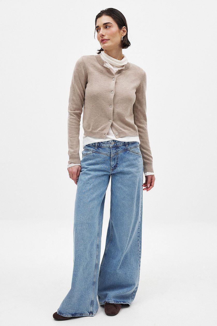 Fine Knitted Cardigan Product Image