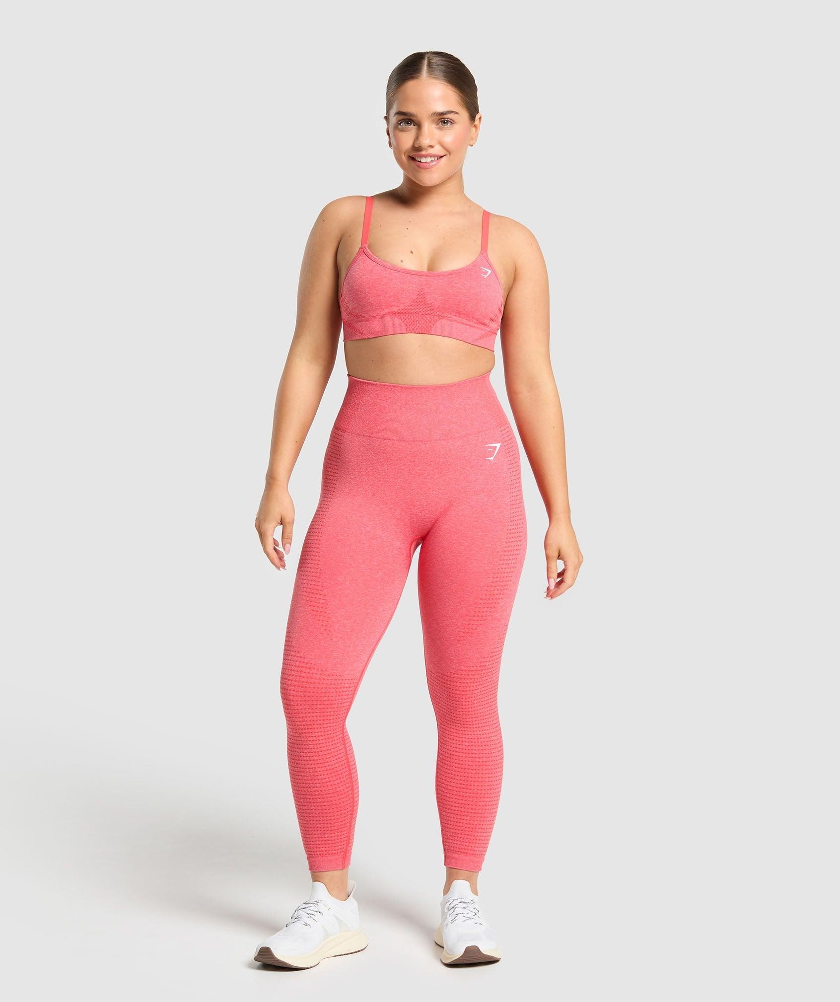 Gymshark Vital Leggings - Coral Red Marl Female Product Image