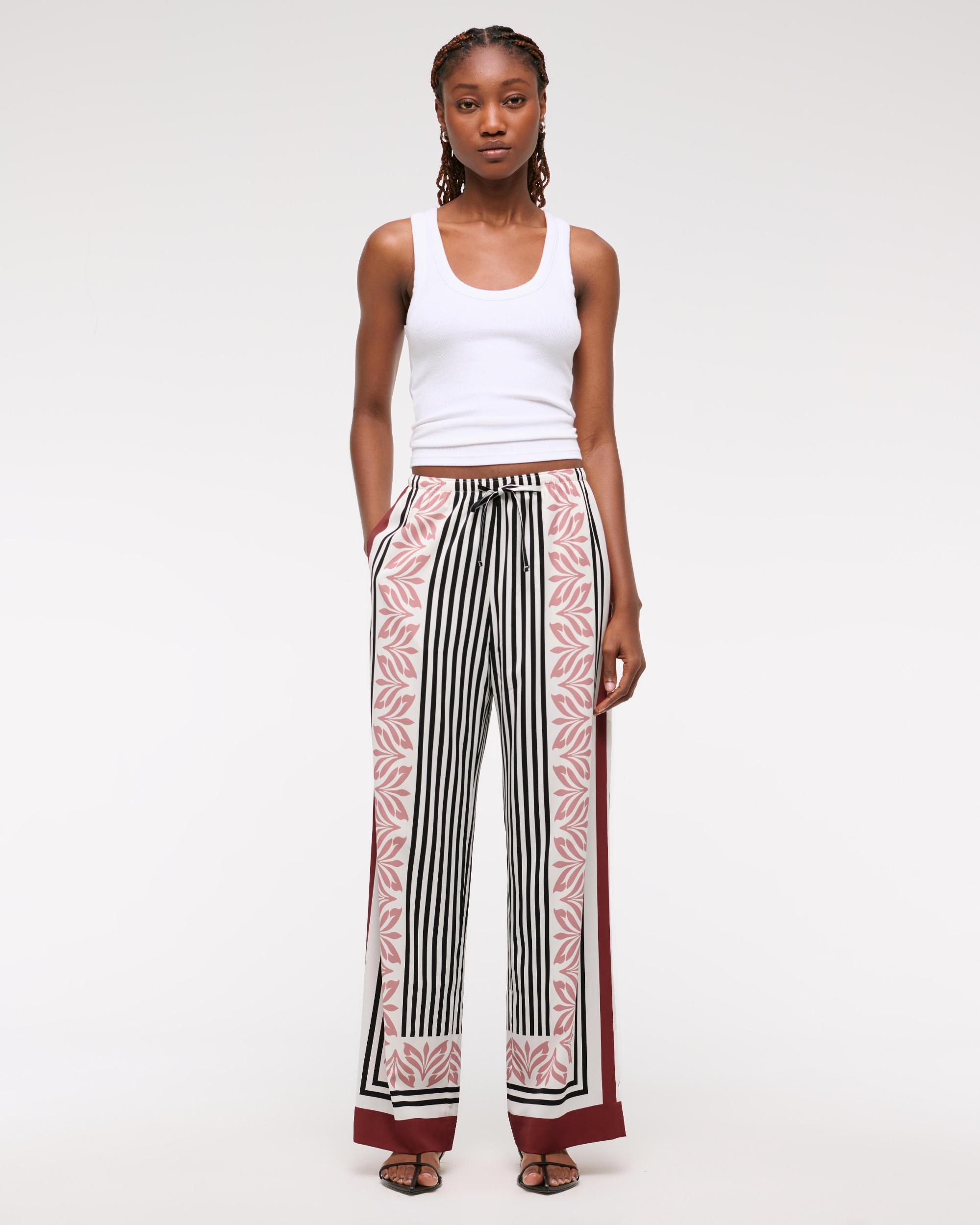 Drapey Wide Leg Pull-On Pant Product Image
