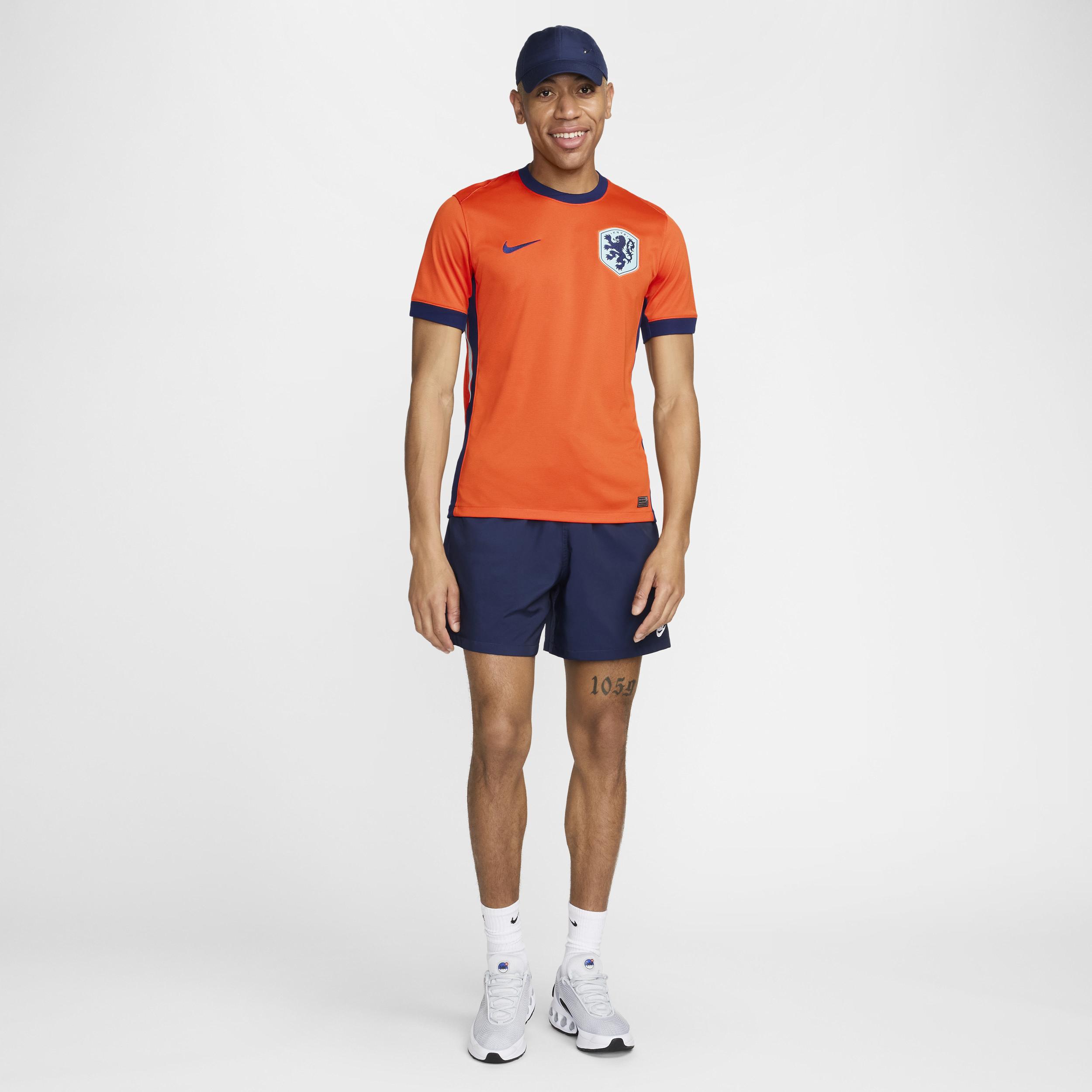 Netherlands (Team) 2024/25 Stadium Home Nike Men's Dri-FIT Soccer Replica Jersey Product Image