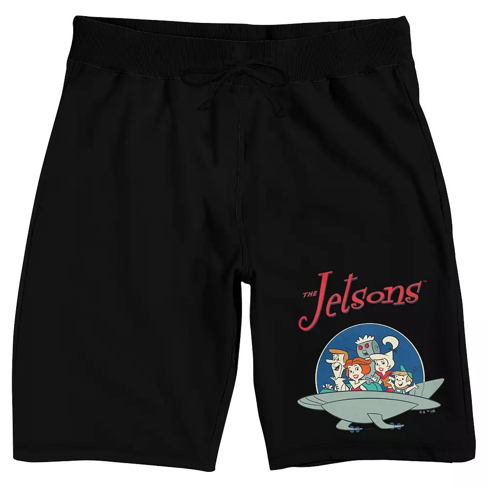 Men's The Jetsons Family Space Trip Pajama Shorts,  Product Image