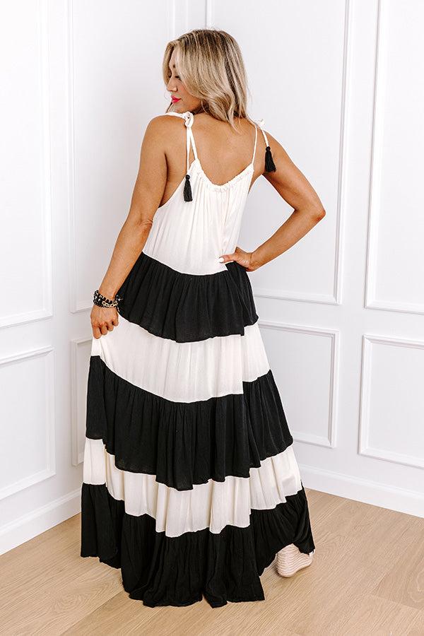 Oceanside Bliss Tiered Maxi Dress Product Image